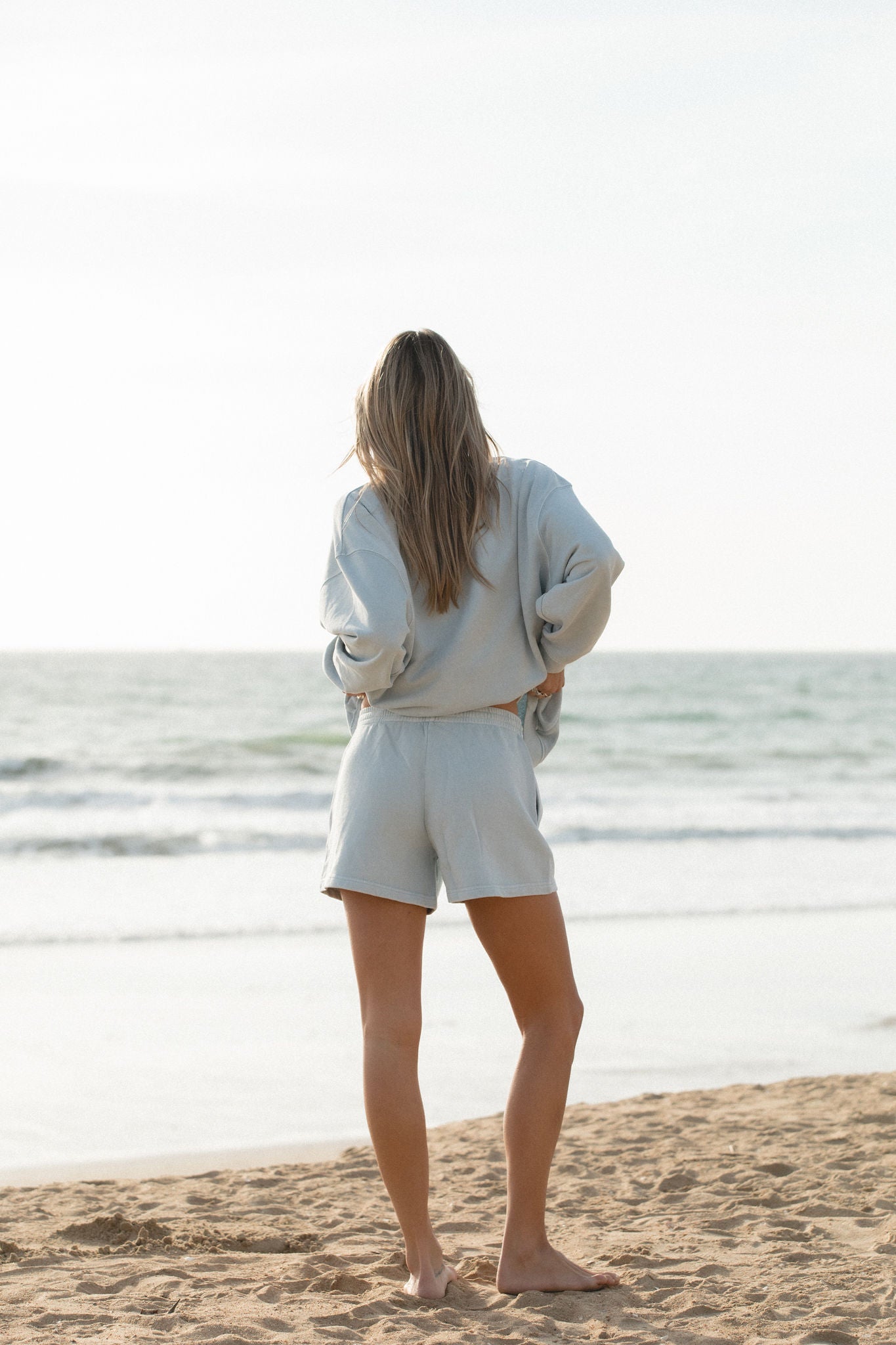 SOLAÍ Women's Casual Drawstring Shorts - Comfortable High Waisted Summer Shorts for Running, Yoga, and Beach Wear