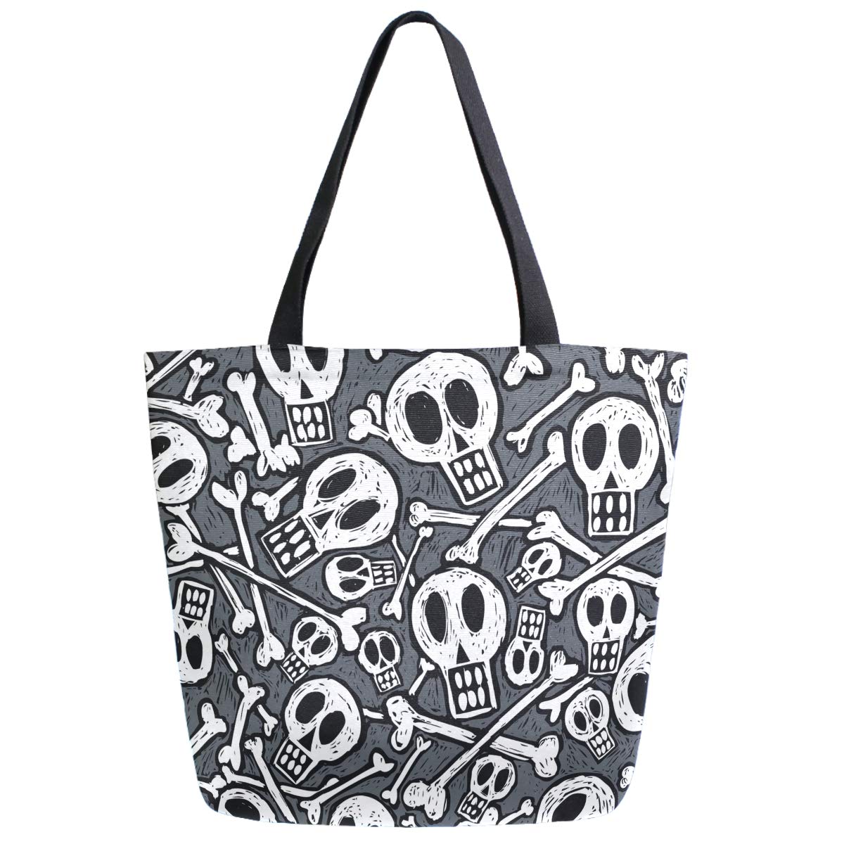 Stylish Extra Large Print Tote Bag for Women - Durable Shoulder Bag for Beach, Travel, Gym, Grocery Shopping & Daily Use | Perfect Weekender & Work Tote