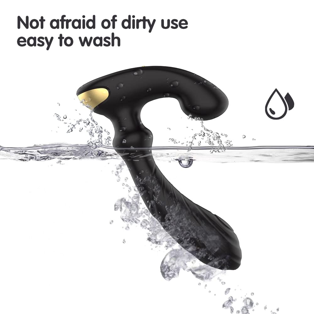 Remote Control Prostate Massager for Men - Powerful Vibrating Anal Plug with Thumping Sensation, Wireless Adult Toy for Couples & Solo Play - Perfect for G-Spot Stimulation & Enhanced Pleasure