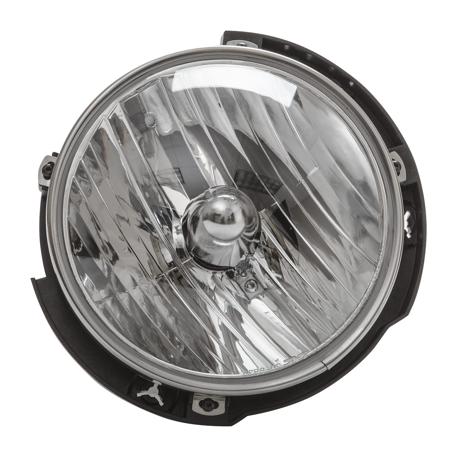 TYC 20-6836-00-1 Replacement Headlamp Assembly - Left Side Compatible with Jeep Wrangler JK & JL (2007-2023) - Perfect for Off-Roading & Night Driving