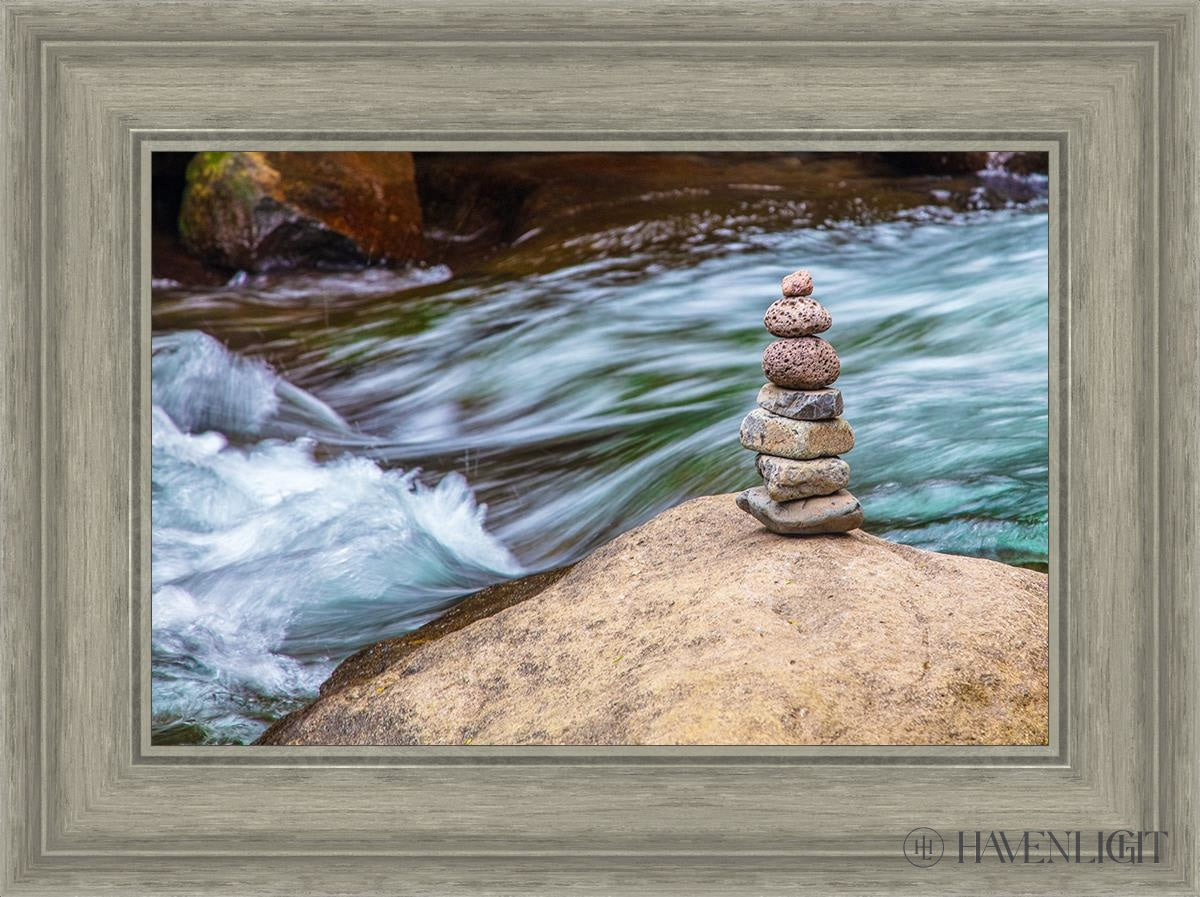 Cairn Meditation Stones - Natural Balancing Stones for Mindfulness, Stress Relief & Yoga - Perfect for Home, Office & Outdoor Meditation Practice