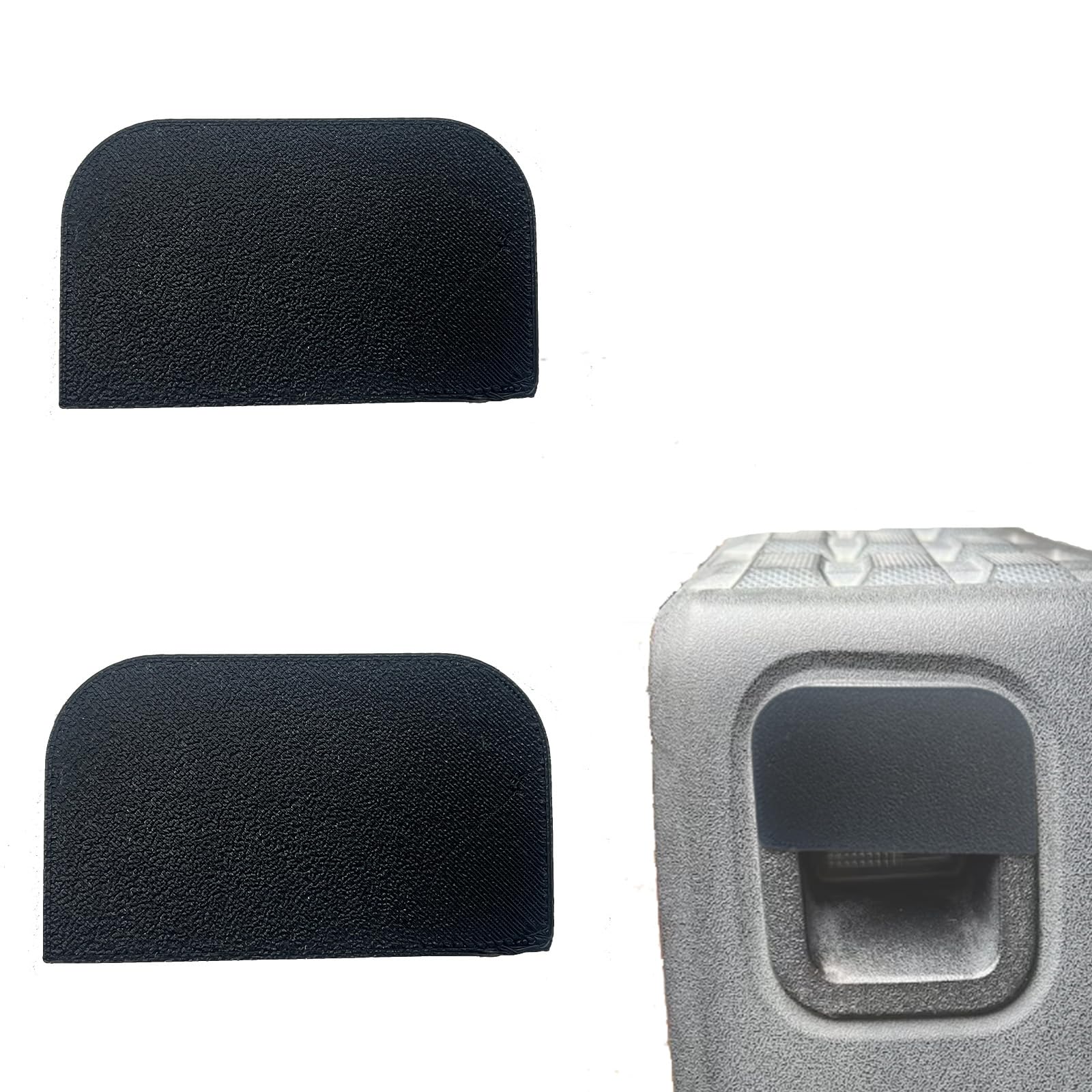 2PCS License Plate Camera Blocker for Toyota Tacoma 3rd Gen (2016-2023) | Anti-Glare Cover | 3rd Gen Tacoma Accessories | Perfect for Night Driving & Traffic Camera Protection