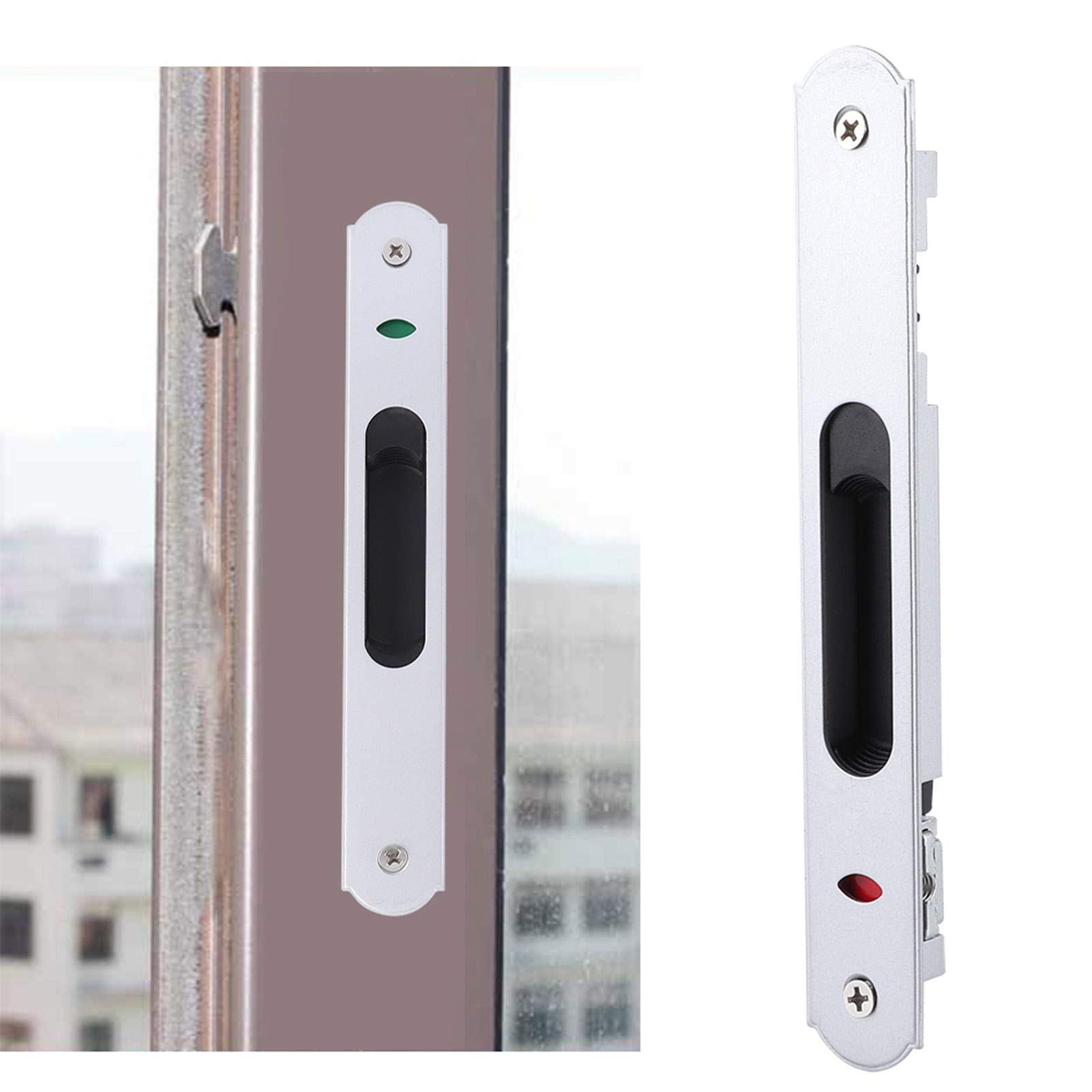 Stainless Steel Sliding Door Lock - Secure Home & Office Windows