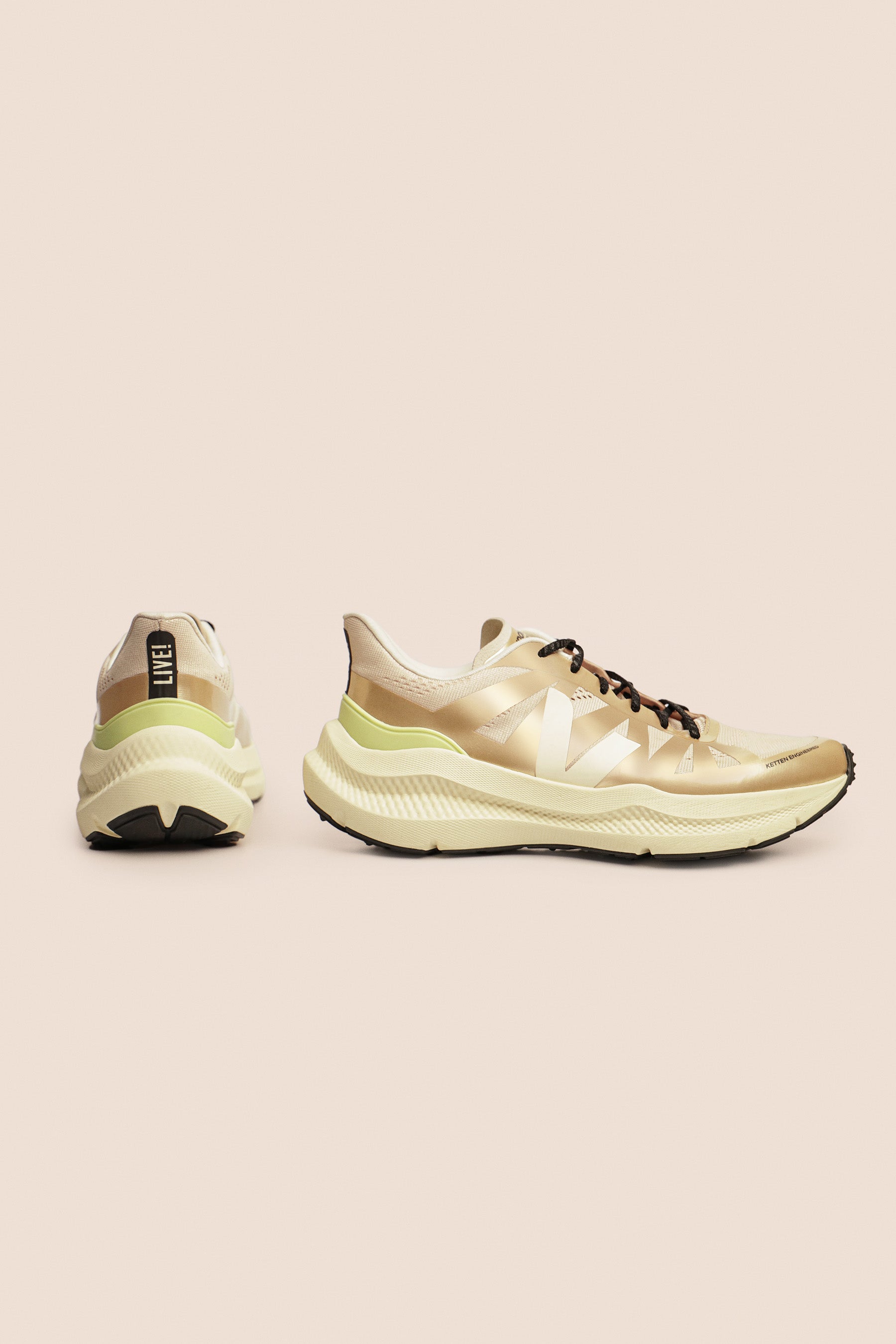 Condor 3 Engineered Mesh Golden Dusk - Premium Breathable Running Shoes for Men & Women | Ideal for Jogging, Gym Workouts & Outdoor Activities