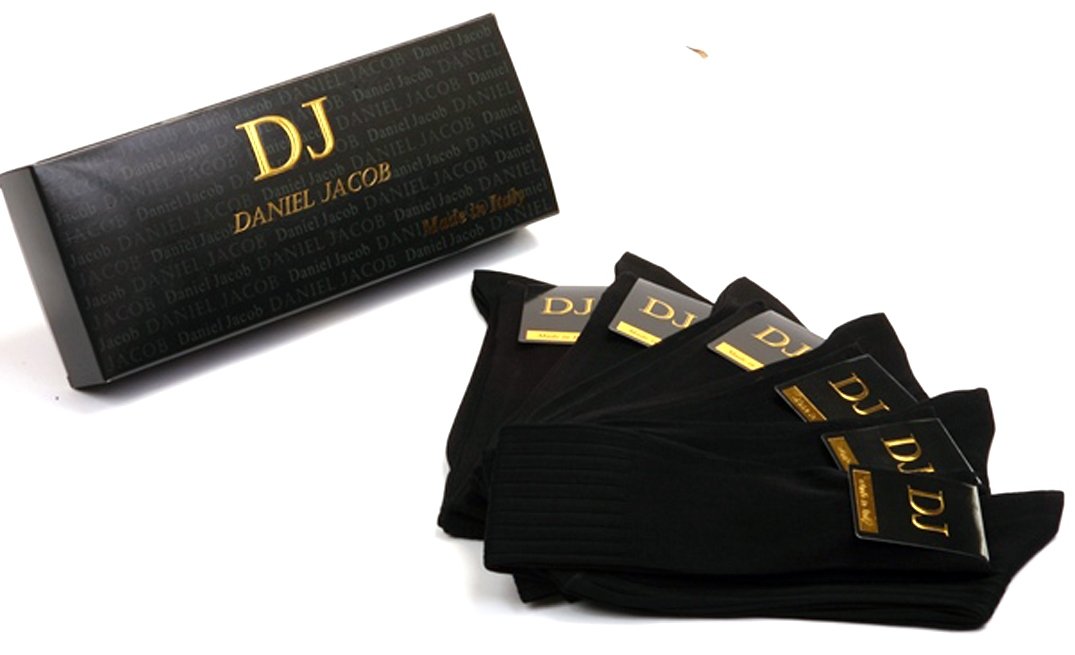 Daniel Jacob Men's 12-Pack 100% Cotton Athletic Socks with Breathable Side Panel Design - Perfect for Running, Gym & Everyday Comfort