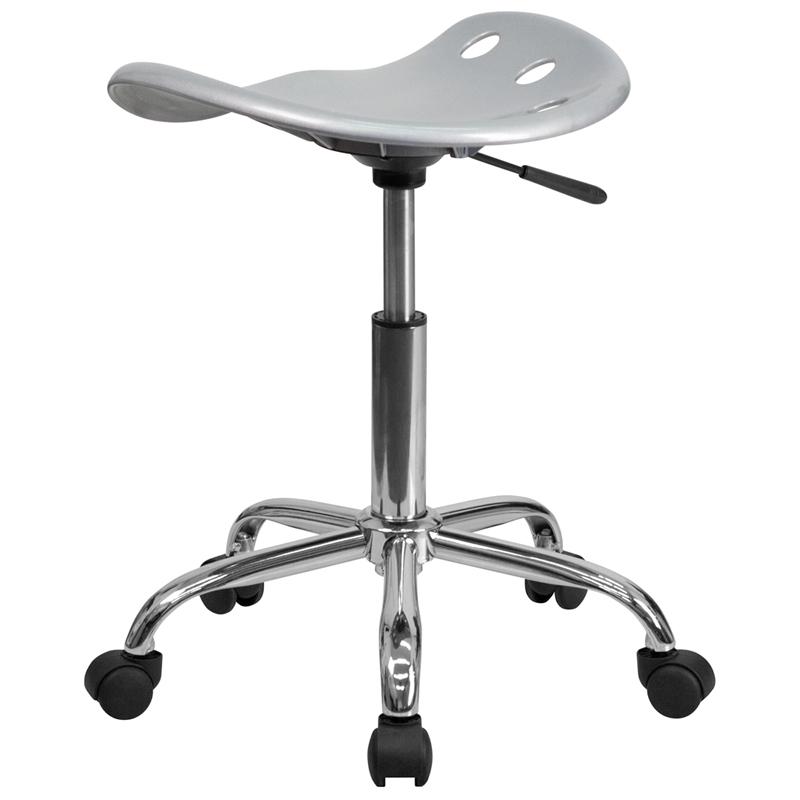 Vibrant Apple Green Tractor Seat & Chrome Stool - Retro Diner Style Bar Stool for Kitchen, Cafe, and Home Decor