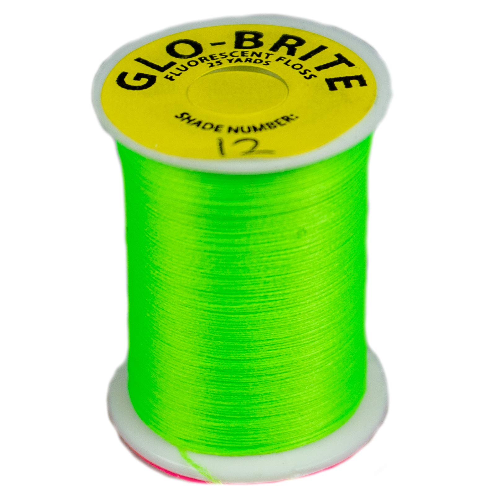 Hareline Glo Brite Floss - High-Visibility Fly Fishing Thread for Trout & Salmon | Perfect for Tying Flies & Streamer Patterns in Low Light Conditions