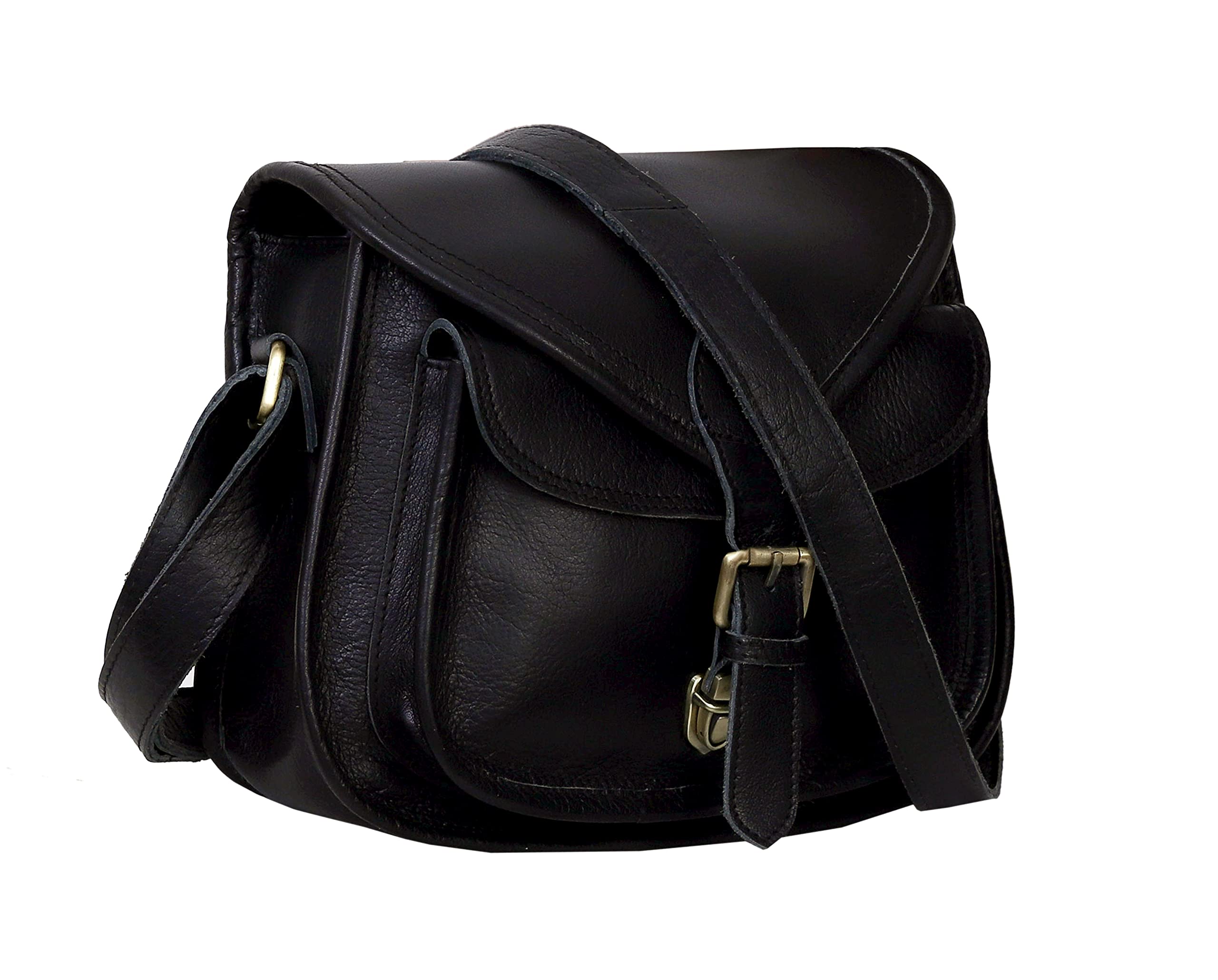 DHK Devil Hunter Killer 10 Inch Genuine Leather Shoulder Bag for Women - Crossbody Purse, Satchel & Tote - Perfect for Travel, Work & Daily Use