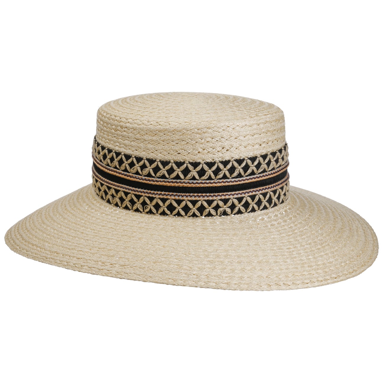 Mayser Noreen Hemp Hat for Women - Breathable Summer Sun Hat for Outdoor Activities, Beach, Gardening & Travel