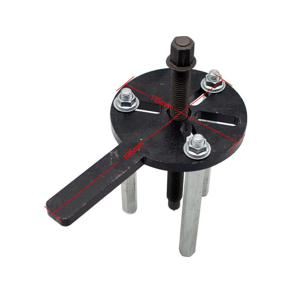 Bearing Disassembly Puller Set - 3 Jaw Inner Hole Puller Removal Tool with Plastic Case DL1 - Perfect for Automotive, Industrial, and DIY Mechanical Repairs
