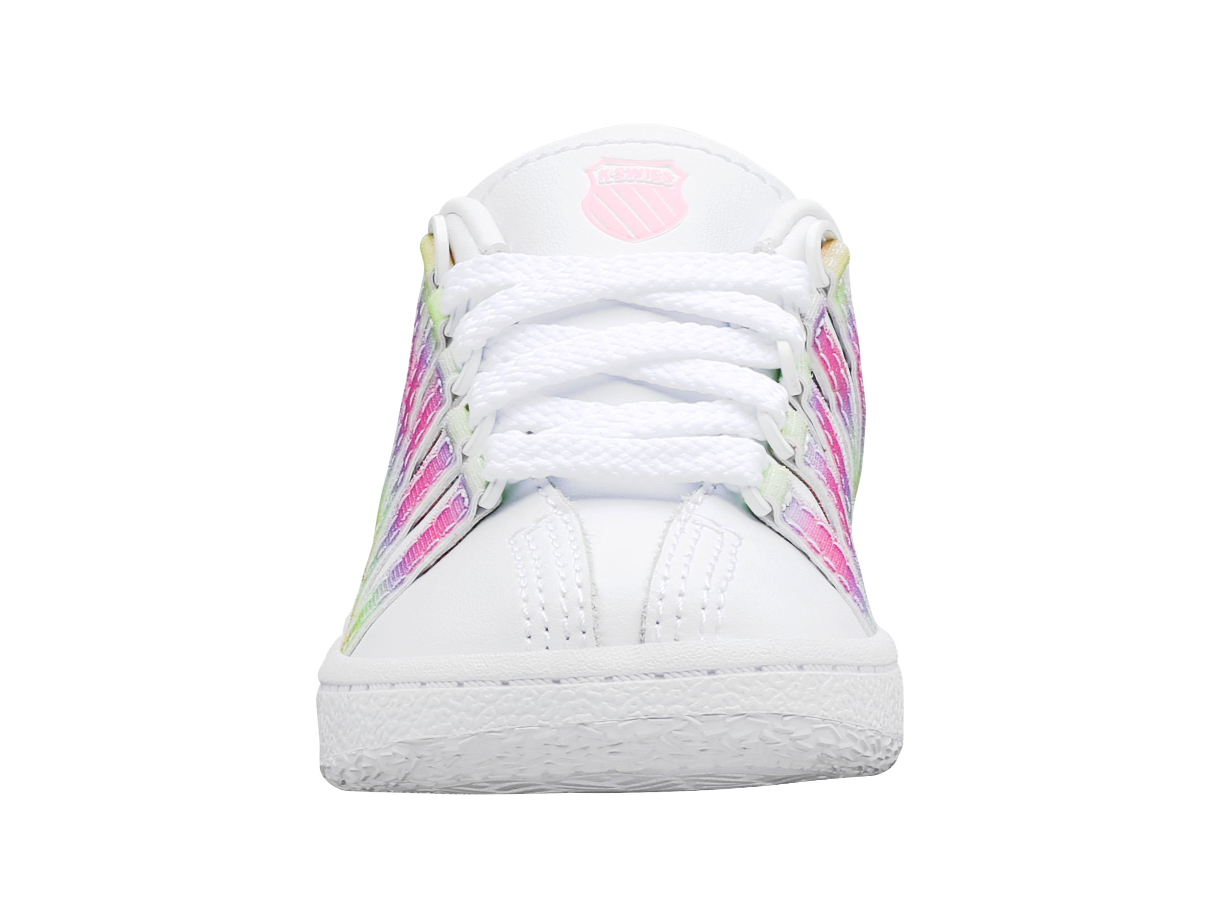 Classic LX Sneakers 27161-184 M | White & Pastel Rainbow Colorway | Casual, Streetwear & Everyday Comfort Shoes for Men