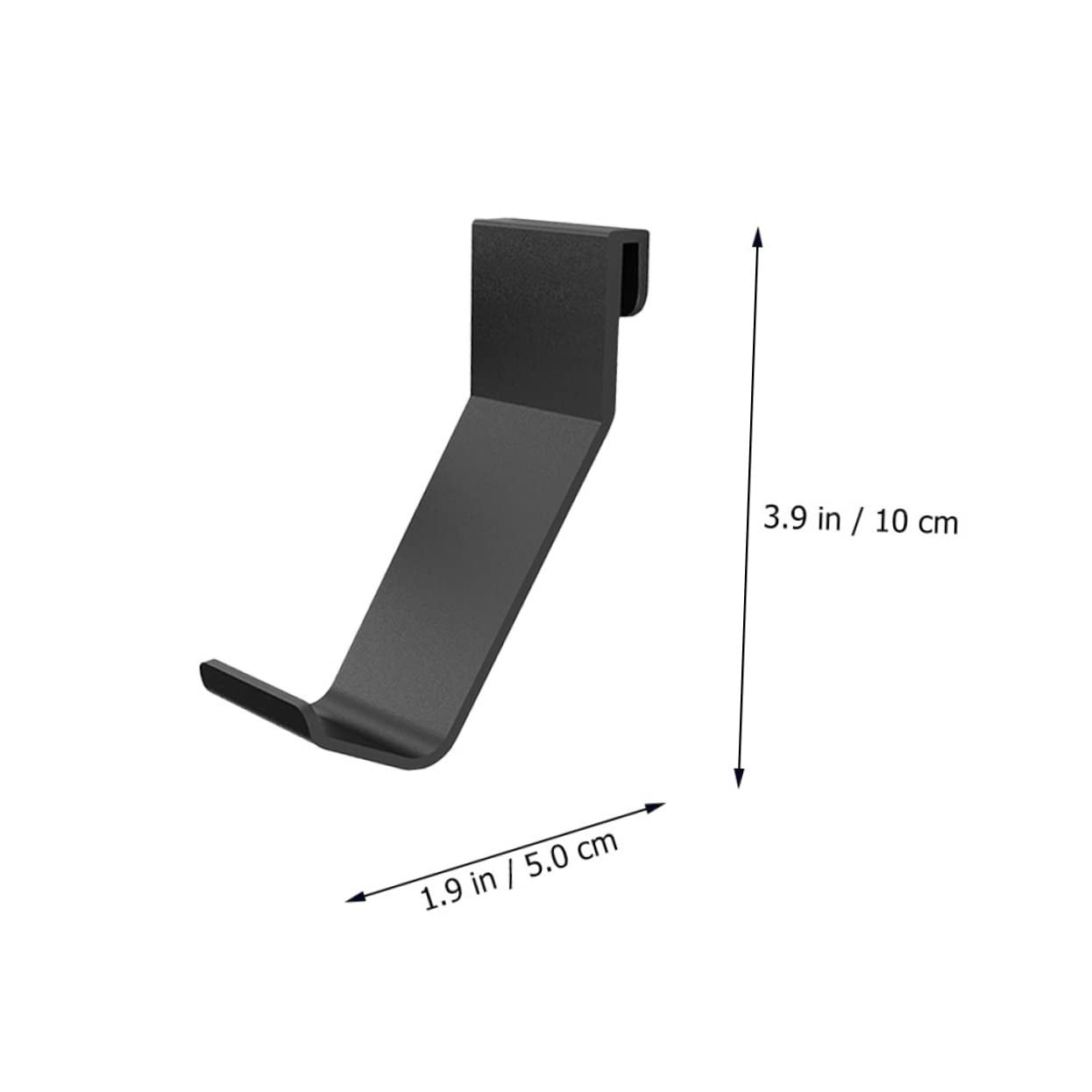 4-Pack Universal Gaming Headset Stand Holder - Durable Headphone Hanger for Desk, Wall Mount Storage Rack - Perfect for Gamers, Office & Home Organization (Black) - Great Gift for Gamers & Tech Enthusiasts