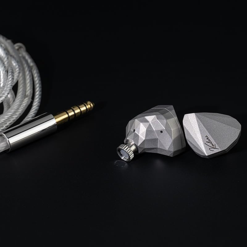 Moondrop Kadenz 10mm Dynamic Driver HiFi In-Ear Headphones with 4.4mm/3.5mm/USB-C Connectors - Premium Sound for Music, Gaming & Travel