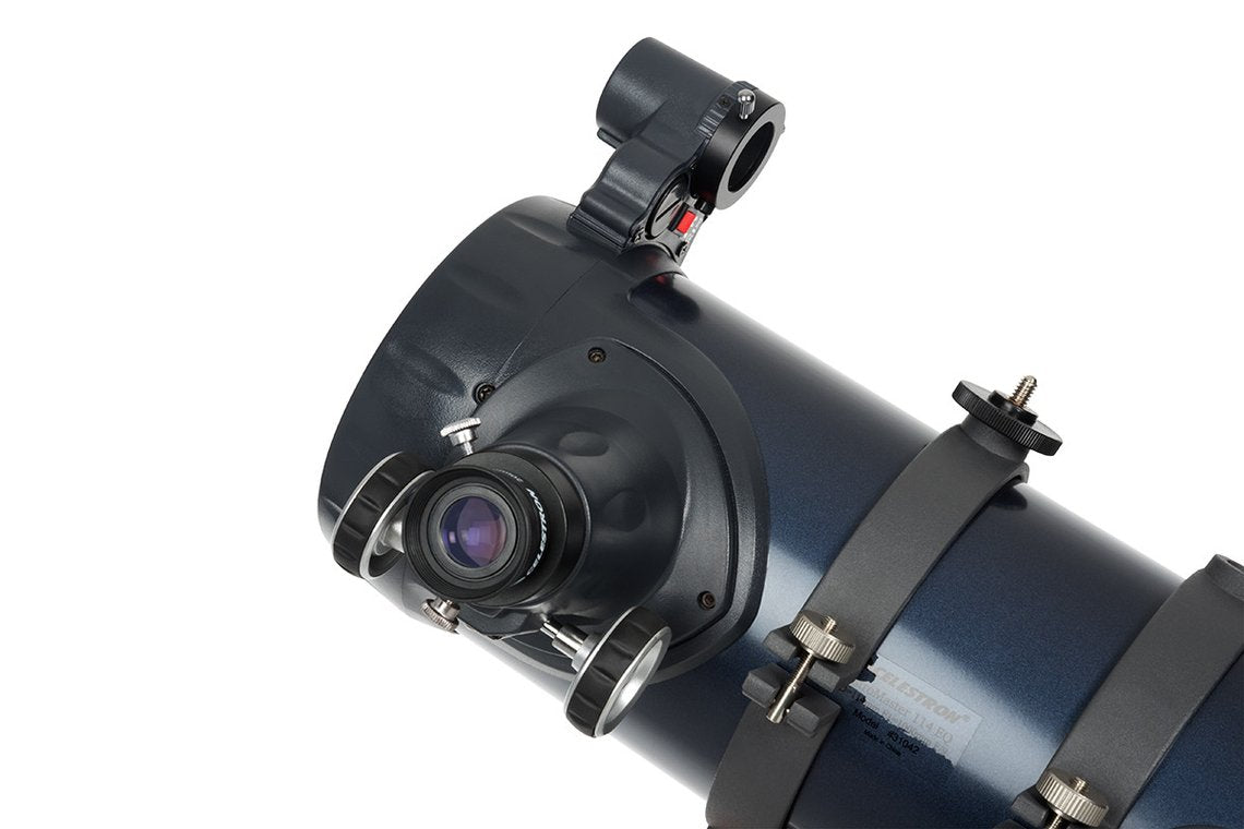 Celestron AstroMaster 114EQ Reflector Telescope for Adults & Beginners - Powerful 114mm Aperture for Stargazing, Moon & Planet Viewing - Perfect for Astronomy Enthusiasts & Backyard Exploration