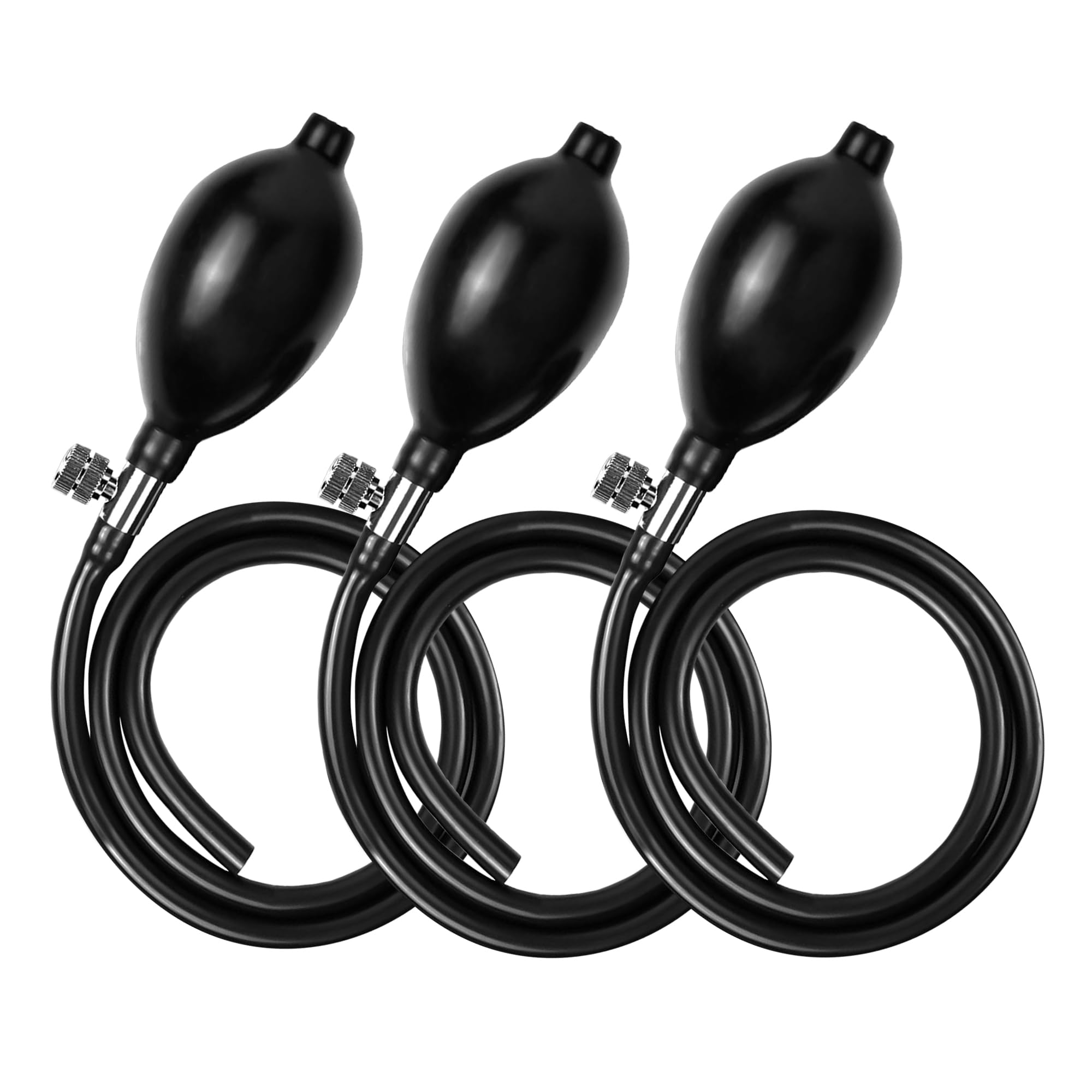 Air Bag Inflatable Valve - Adjustable Metal Inflation Valve with 19.7 Inch Hose for Air Mattress, Pool Floats & Inflatables | Perfect for Camping, Beach Trips & Home Use
