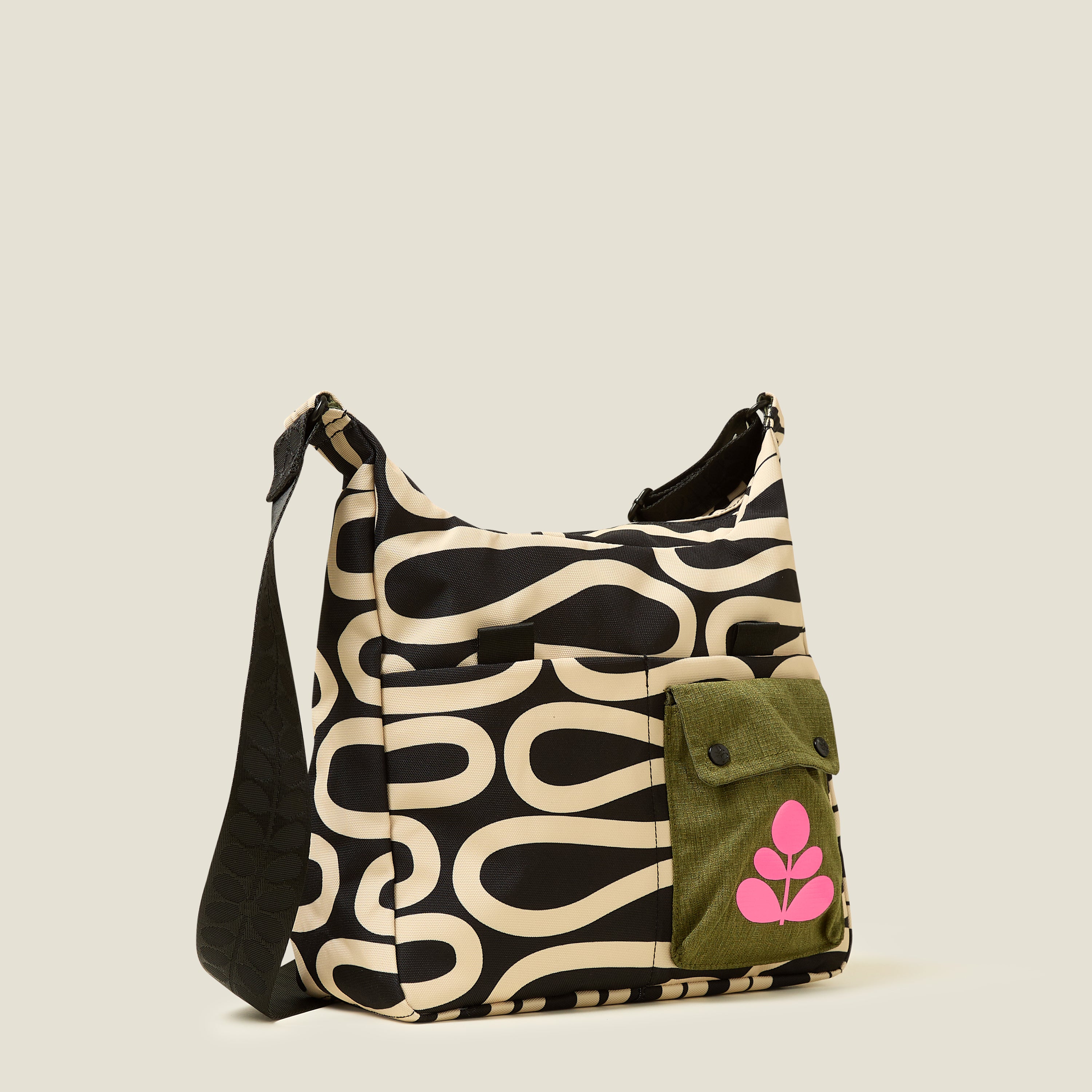 Area Hobo Noodle Black - Stylish Crossbody Bag for Women, Perfect for Travel, Shopping & Everyday Use