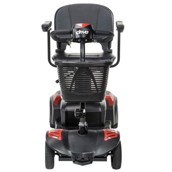 Drive Medical Scout LT 4 Compact Travel Power Scooter - Lightweight Mobility Scooter for Adults & Seniors - Ideal for Shopping, Travel & Outdoor Activities