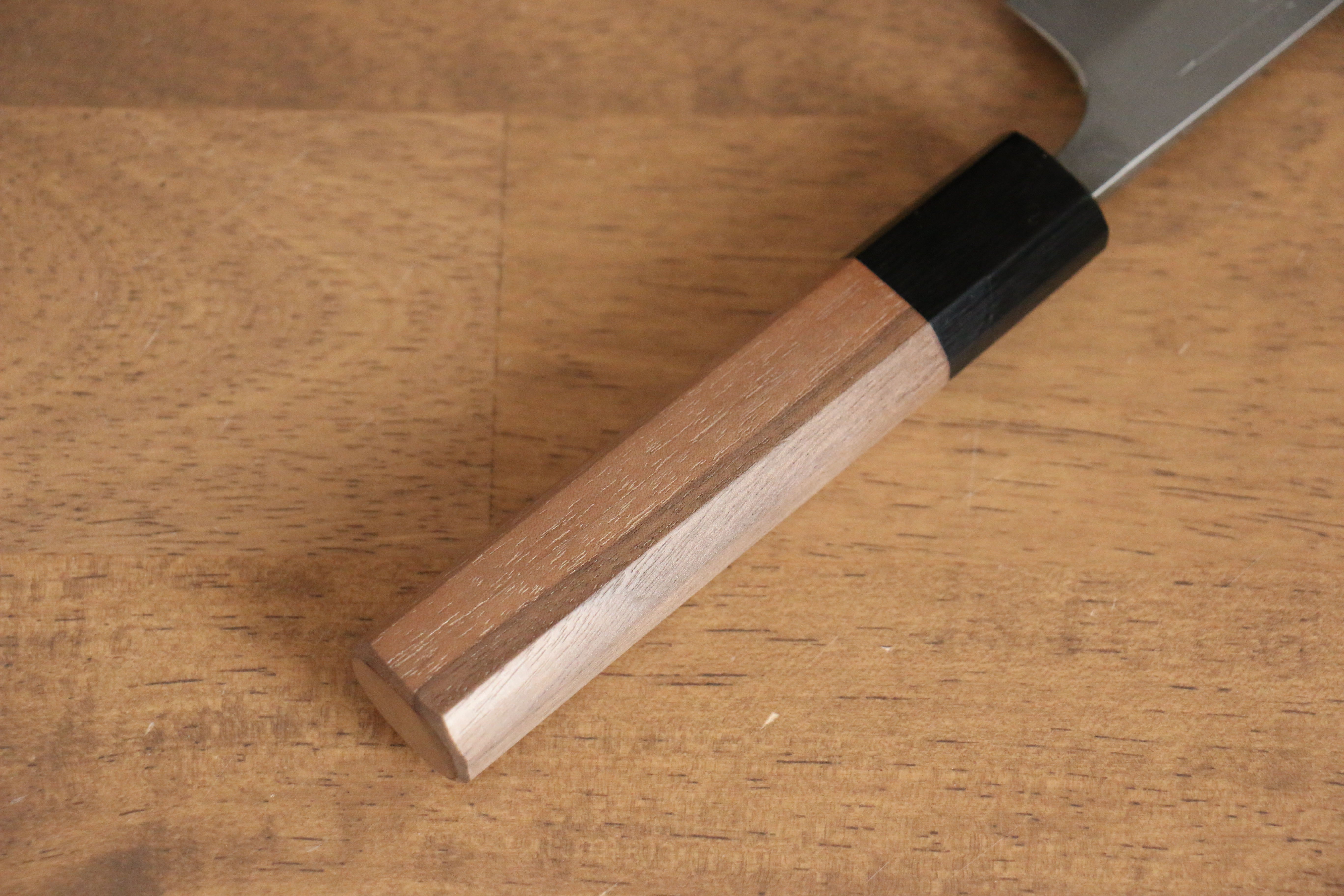 VG10 Damascus Steel Nashiji Petty Knife 150mm - Japanese Utility Knife with Walnut Handle for Slicing, Peeling & Precision Cutting - Perfect for Home Chefs & Professional Kitchens