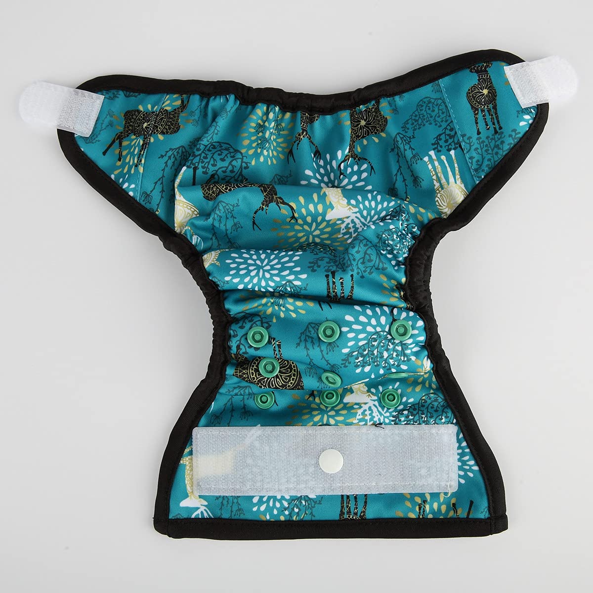 Waterproof Newborn Diaper Cover with Snap & Loop Closure - Soft PUL Fabric - 1 Pack - Perfect for Baby Showers, Travel & Everyday Use
