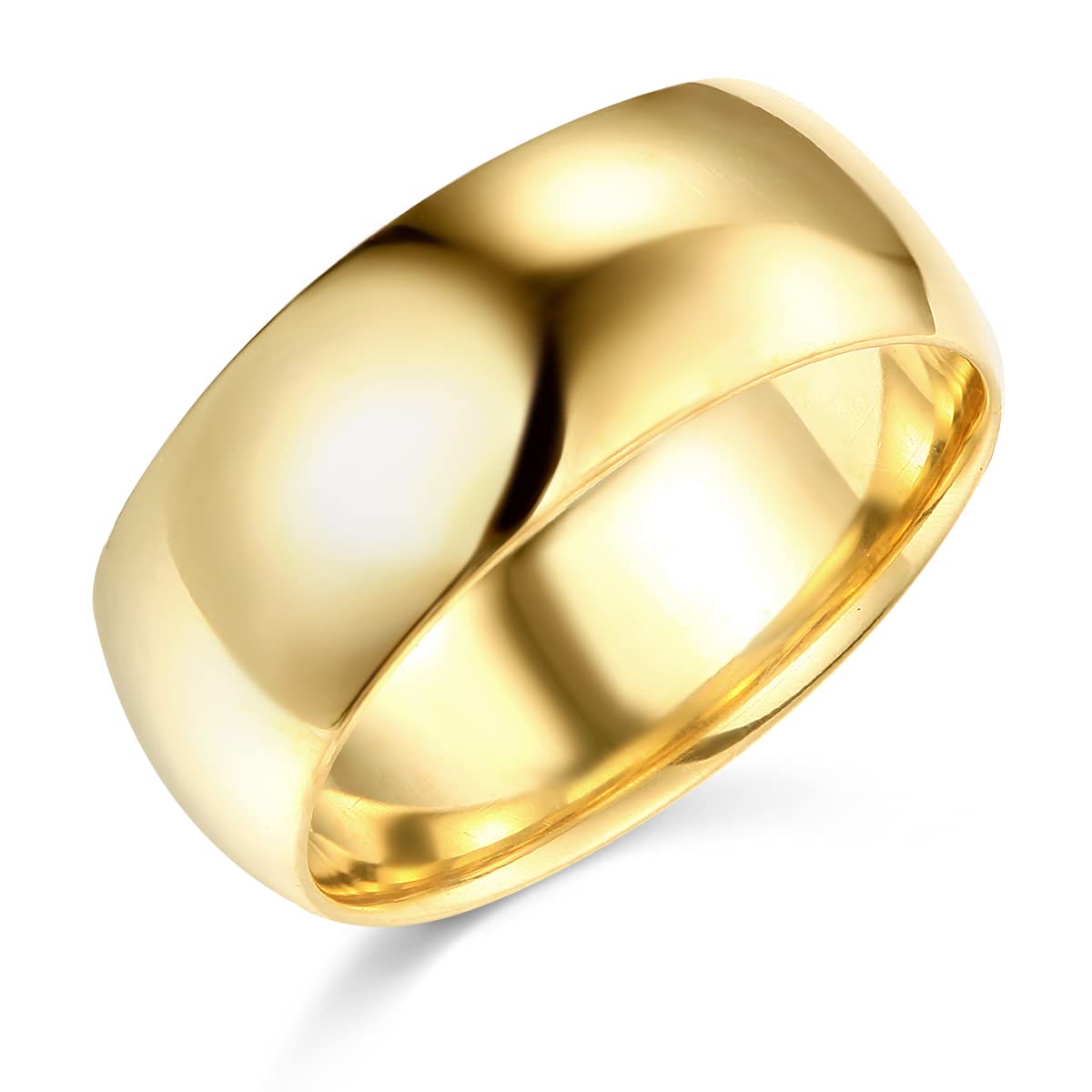 14K Solid Gold Wedding Bands for Women & Men - Classic Comfort Fit Wedding Ring Set - Perfect for Engagement, Anniversary & Couple Jewelry Gifts