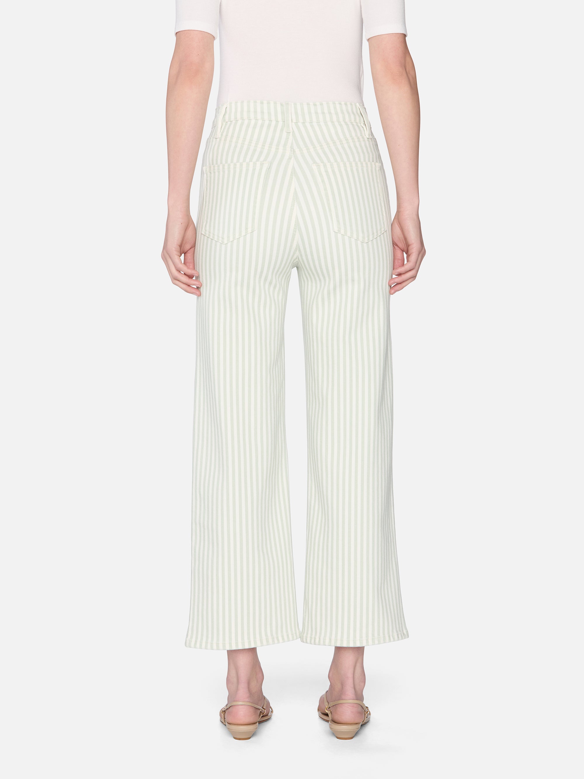 The Anchor Pant - Seamist Stripe Women's Casual Trousers | Comfortable Beachwear & Summer Lounge Pants for Relaxing by the Shore
