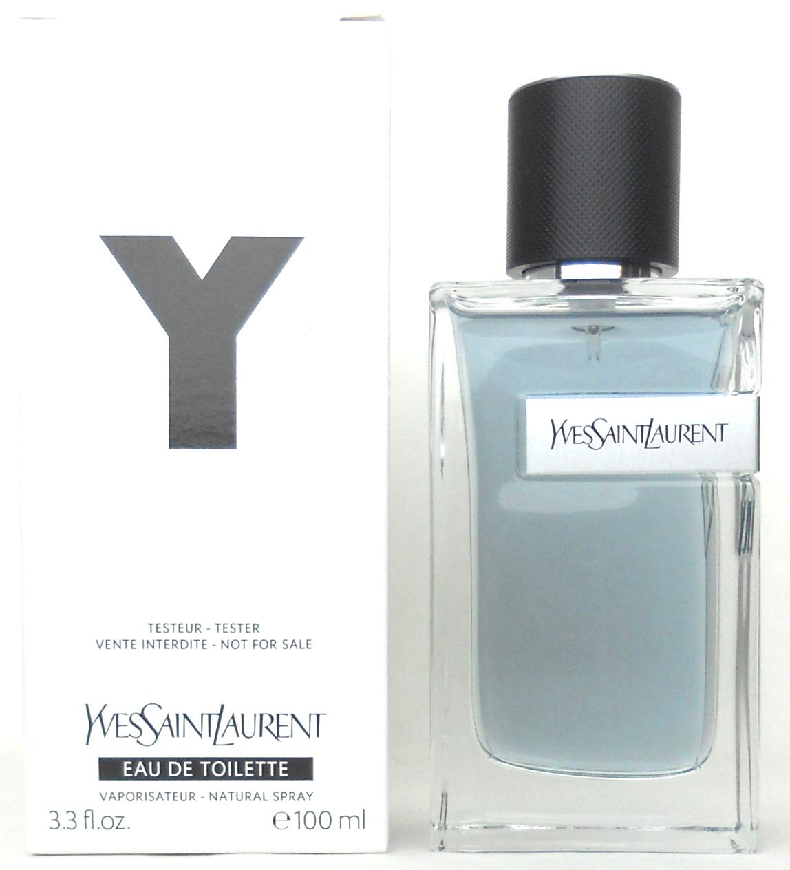 Yves Saint Laurent Y Eau De Toilette Spray for Men - 3.4 oz / 100ml Fresh Woody Fragrance (Tester) | Long-Lasting Cologne for Day & Night Wear, Work, Date & Special Occasions