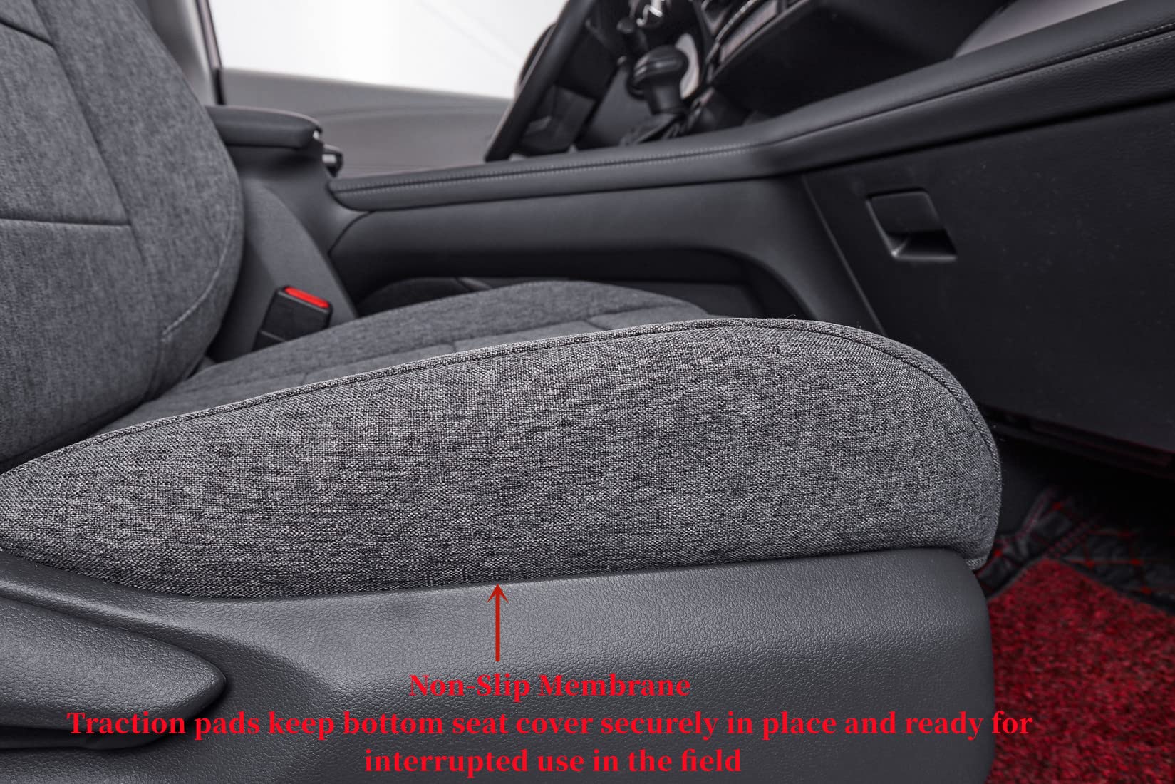 Coverdream Custom Fit Car Seat Covers - Full Coverage Universal Design with Airbag Compatibility | Perfect for SUVs, Trucks & Sedans | Durable Protection for Pets, Kids & Daily Commute