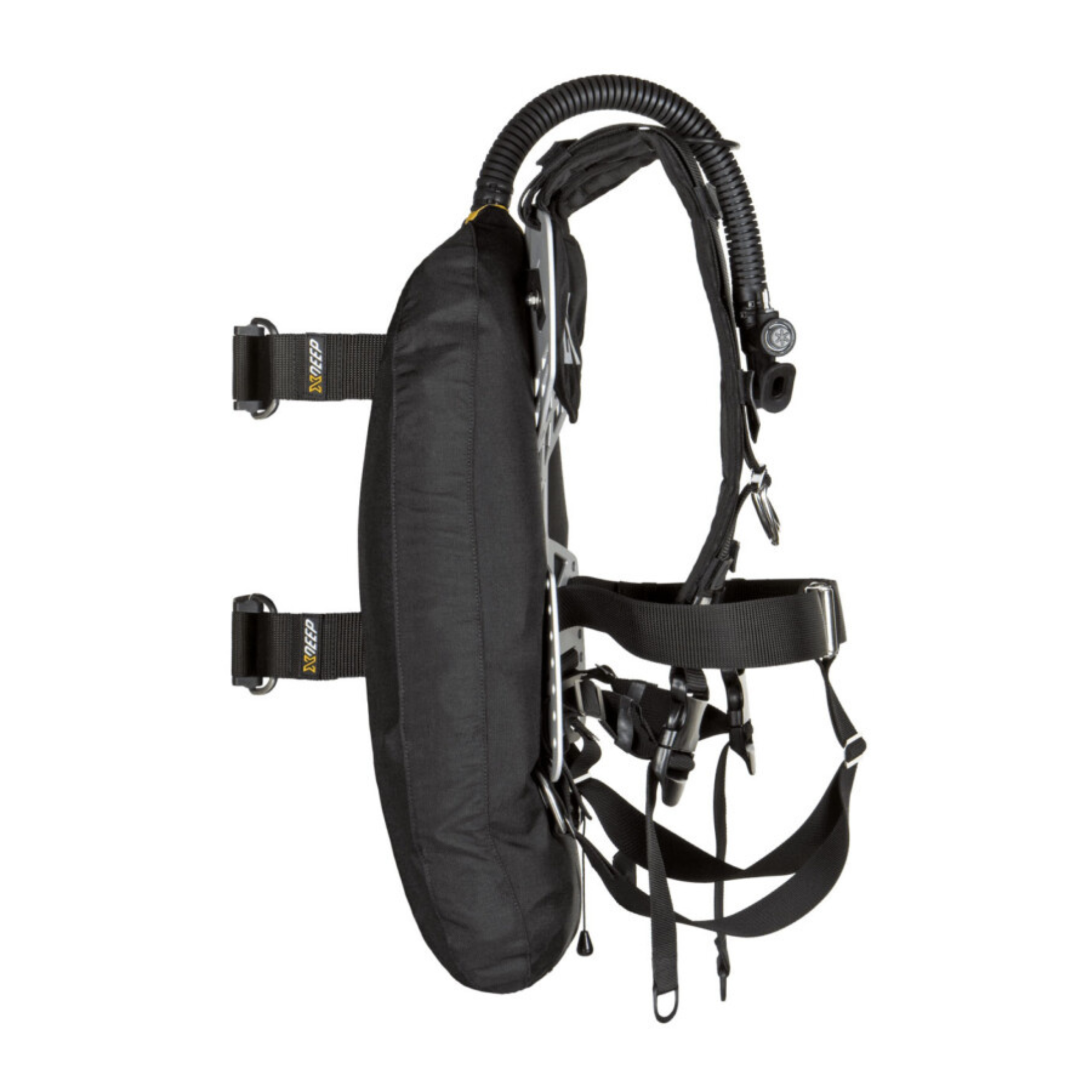 XDeep NX Zen Ultralight Wing System - Black | Lightweight Scuba Diving Gear for Travel & Technical Diving