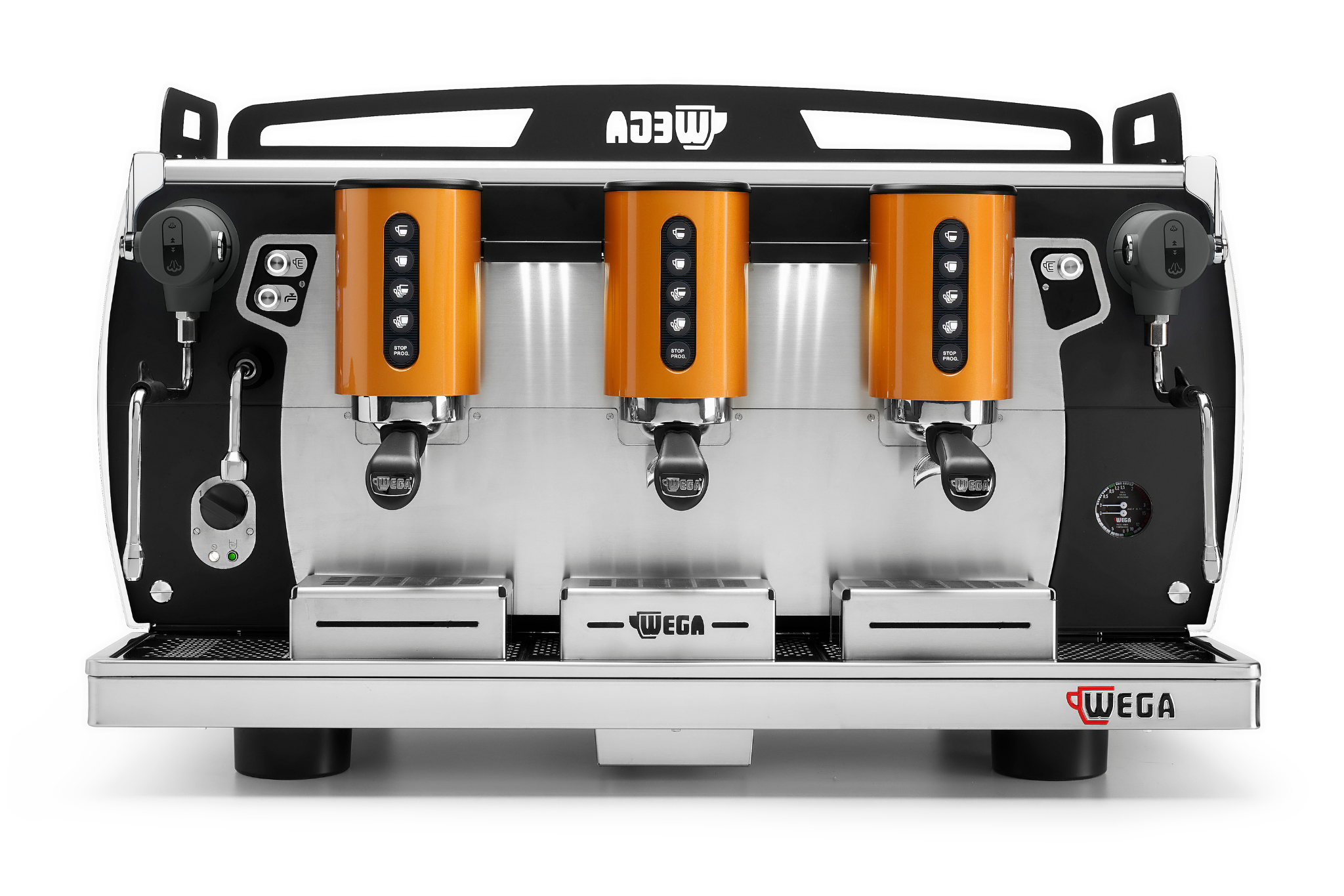 Wega Wbar Pro 3 Groups Commercial Espresso Machine - Professional Coffee Maker for Cafes, Restaurants & Coffee Shops - Perfect for High Volume Brewing & Latte Art