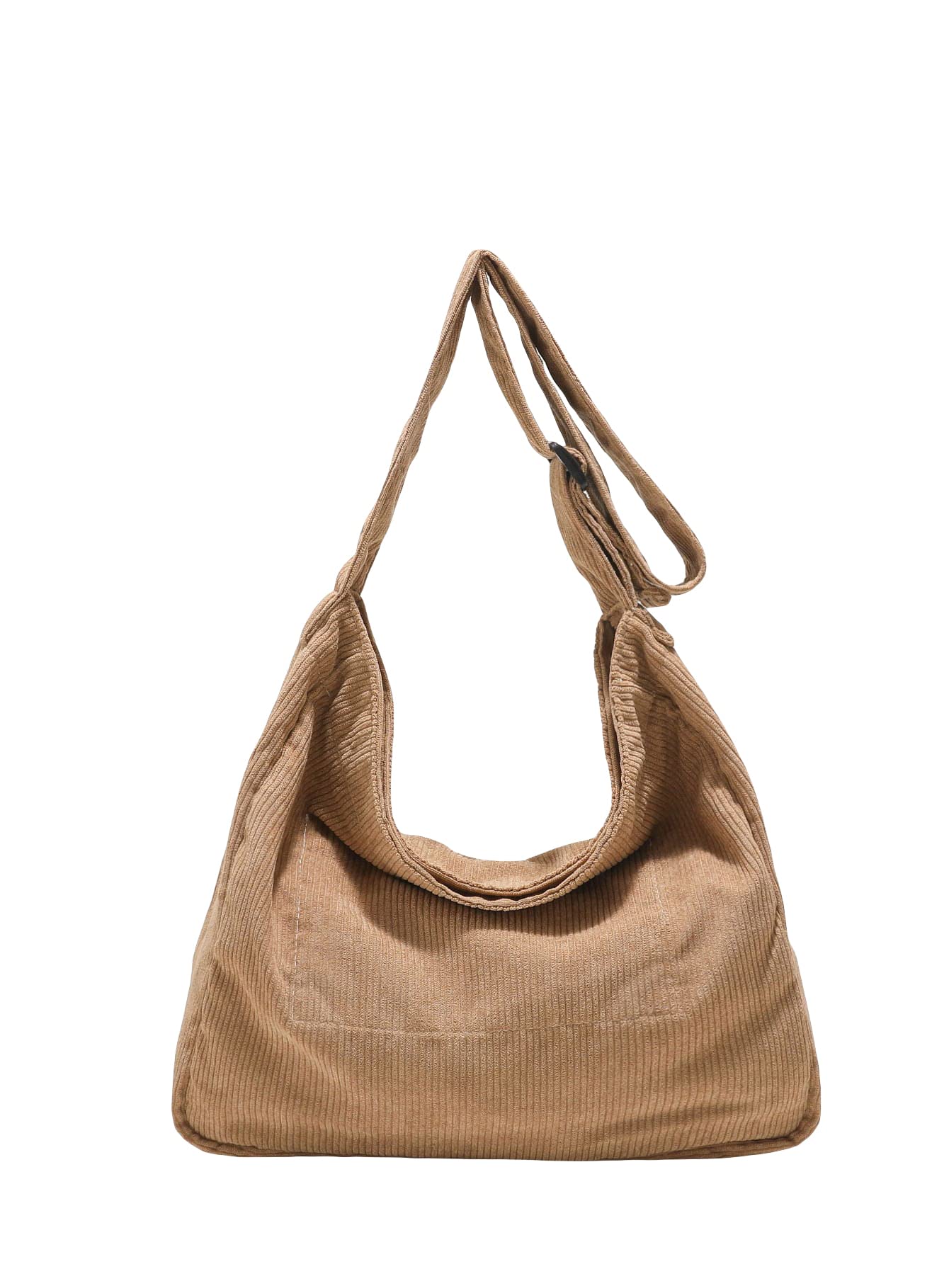 WDIRARA Women's Fashion Shoulder Bag - Adjustable Strap Hobo Purse, Lightweight Canvas Tote Handbag for Work, Travel & Daily Use