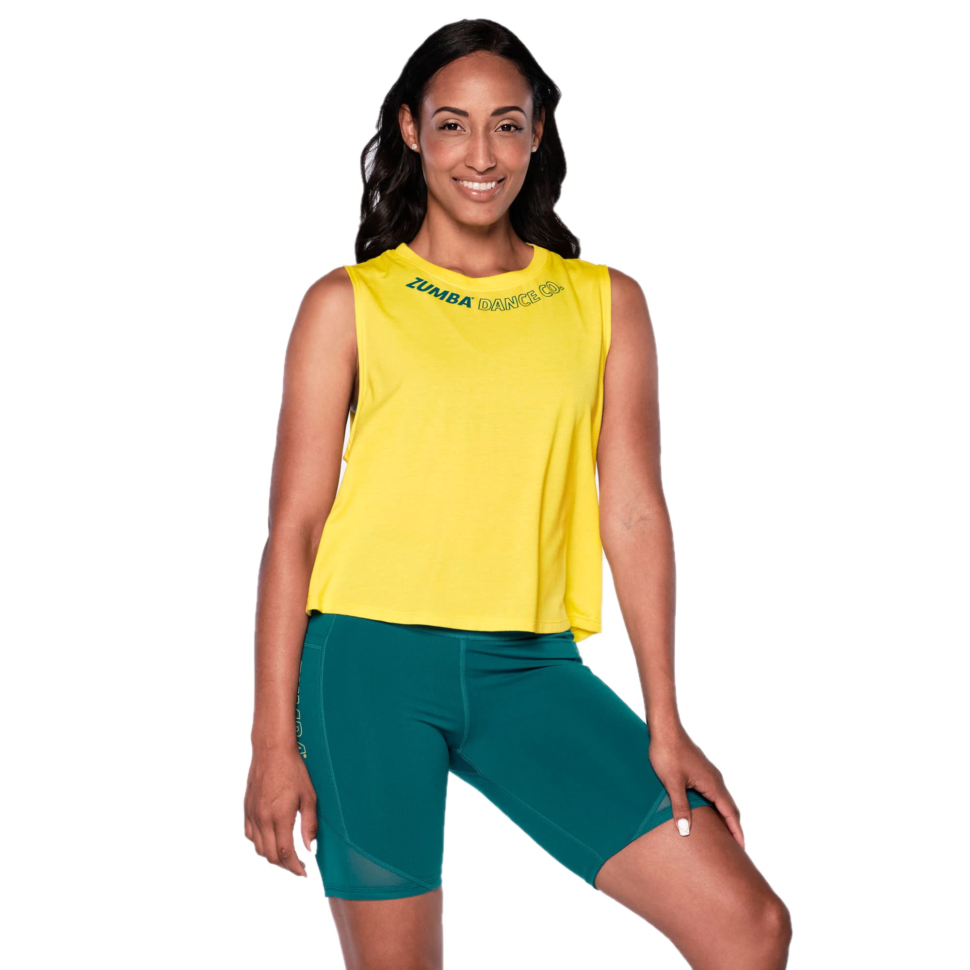 ZUMBA Fitness Soft Tank Top for Women - Cute Workout Shirt, Breathable & Comfortable Yoga Tee - Perfect for Dance, Gym & Activewear