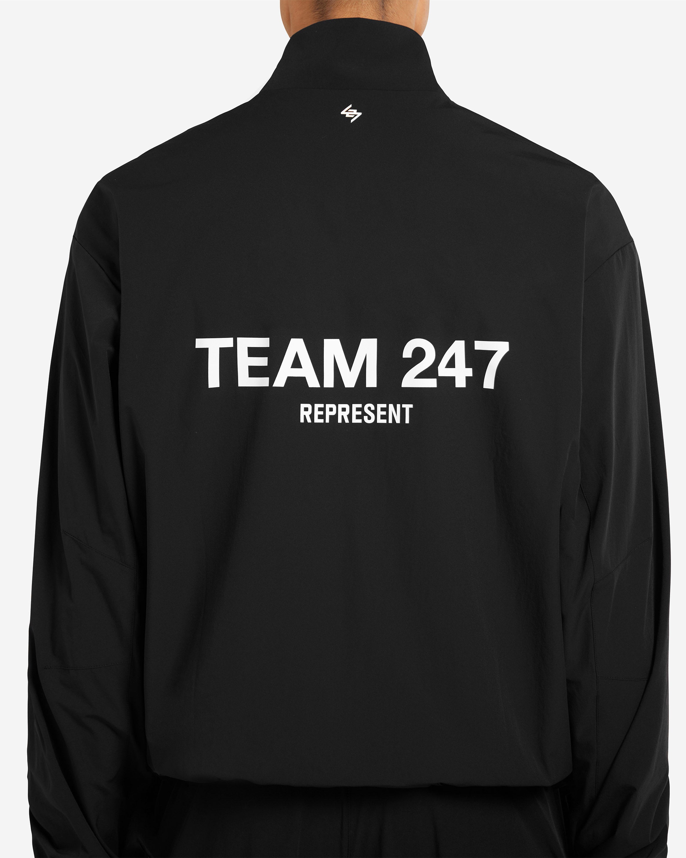 Team 247 Performance Track Jacket for Men & Women - Lightweight Running Hoodie with Zipper Pocket - Black Athletic Jacket for Jogging, Gym & Outdoor Sports