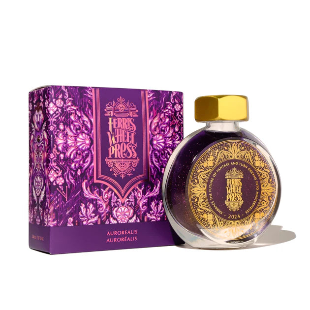 Ferris Wheel Press Aurorealis Fountain Pen Ink - Limited Edition 2024 | Premium Writing Ink for Calligraphy, Journaling & Lettering | Gift for Writers & Pen Enthusiasts