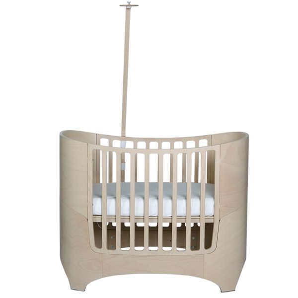 LEANDER Classic Cot Canopy Rod - Whitewash Finish for Baby Cribs | Nursery Decor & Bedroom Canopy Accessory for Newborns & Toddlers