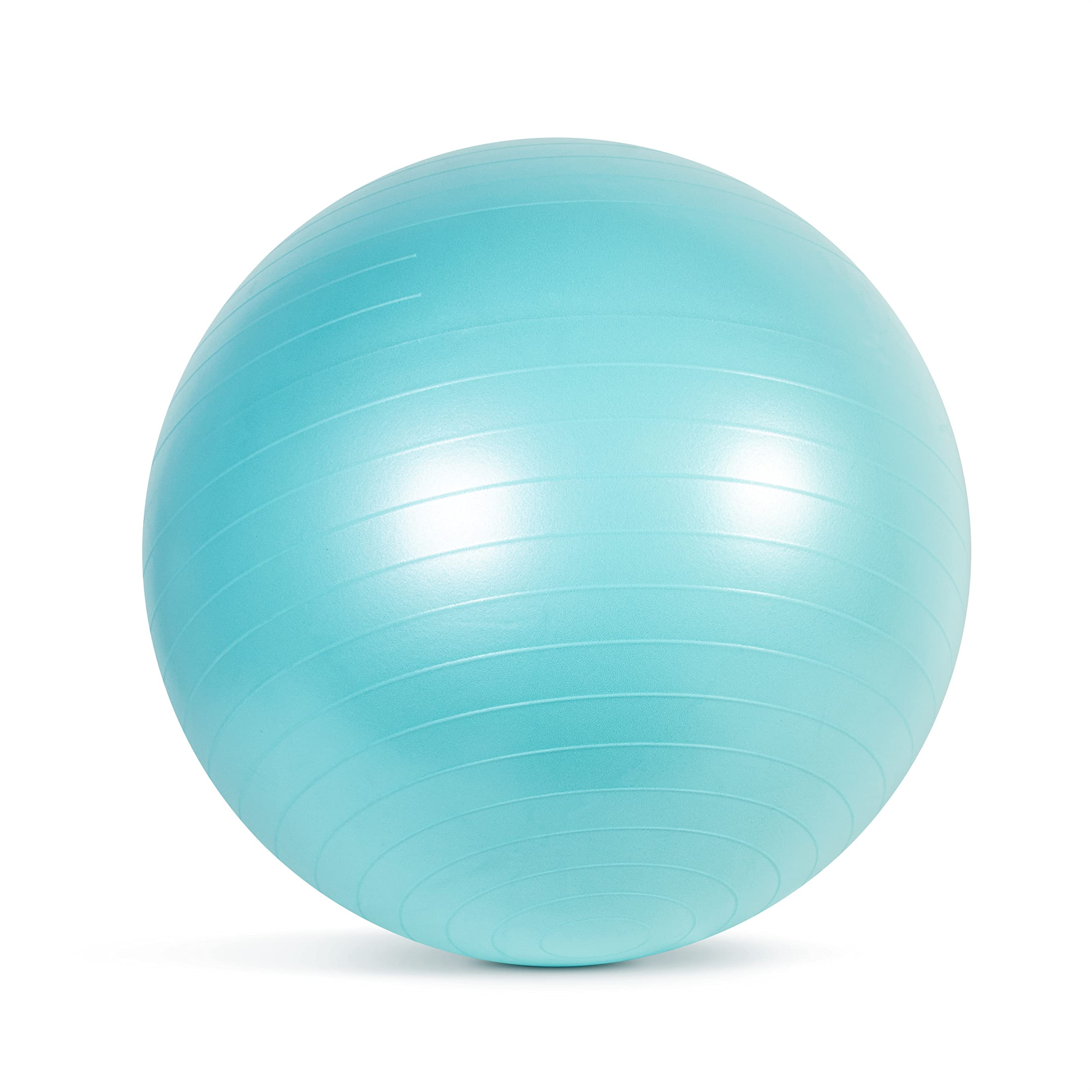 CAP Barbell Stability Ball - 65cm Anti-Burst Exercise Ball for Yoga, Pilates, Core Workouts & Home Gym Fitness - Great for Balance Training, Physical Therapy & Pregnancy Workouts
