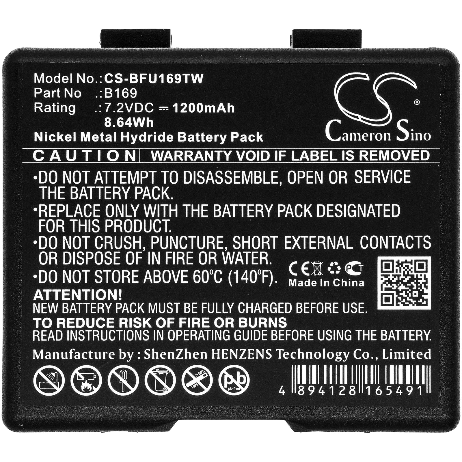 AEG Teleport K Two Way Radio Replacement Battery - Long Lasting Li-ion Battery for Walkie Talkie - Perfect for Outdoor Adventures, Construction Sites & Emergency Communication