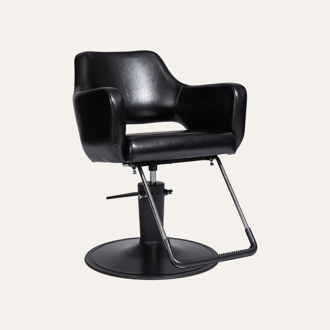 Stylish Salon Chair for Hair Styling & Barber Shop - Ergonomic & Durable Beauty Salon Furniture for Hairdressers & Clients - Perfect for Home Salons & Professional Beauty Spaces