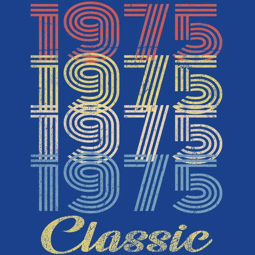1975 Vintage 50th Birthday T-Shirt for Men - Classic Retro Gift Idea - Perfect for 50th Birthday Parties & Milestone Celebrations