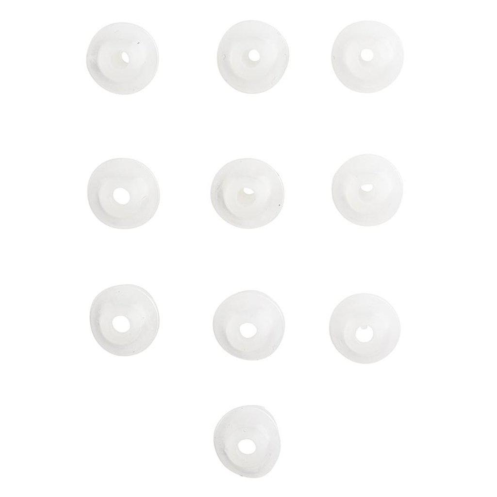 Motorola 67009254001 Clear Eartip 10 Pack - Replacement Ear Tips for Motorola Headsets - Comfortable & Durable Ear Cushions for Work, Calls & Online Meetings