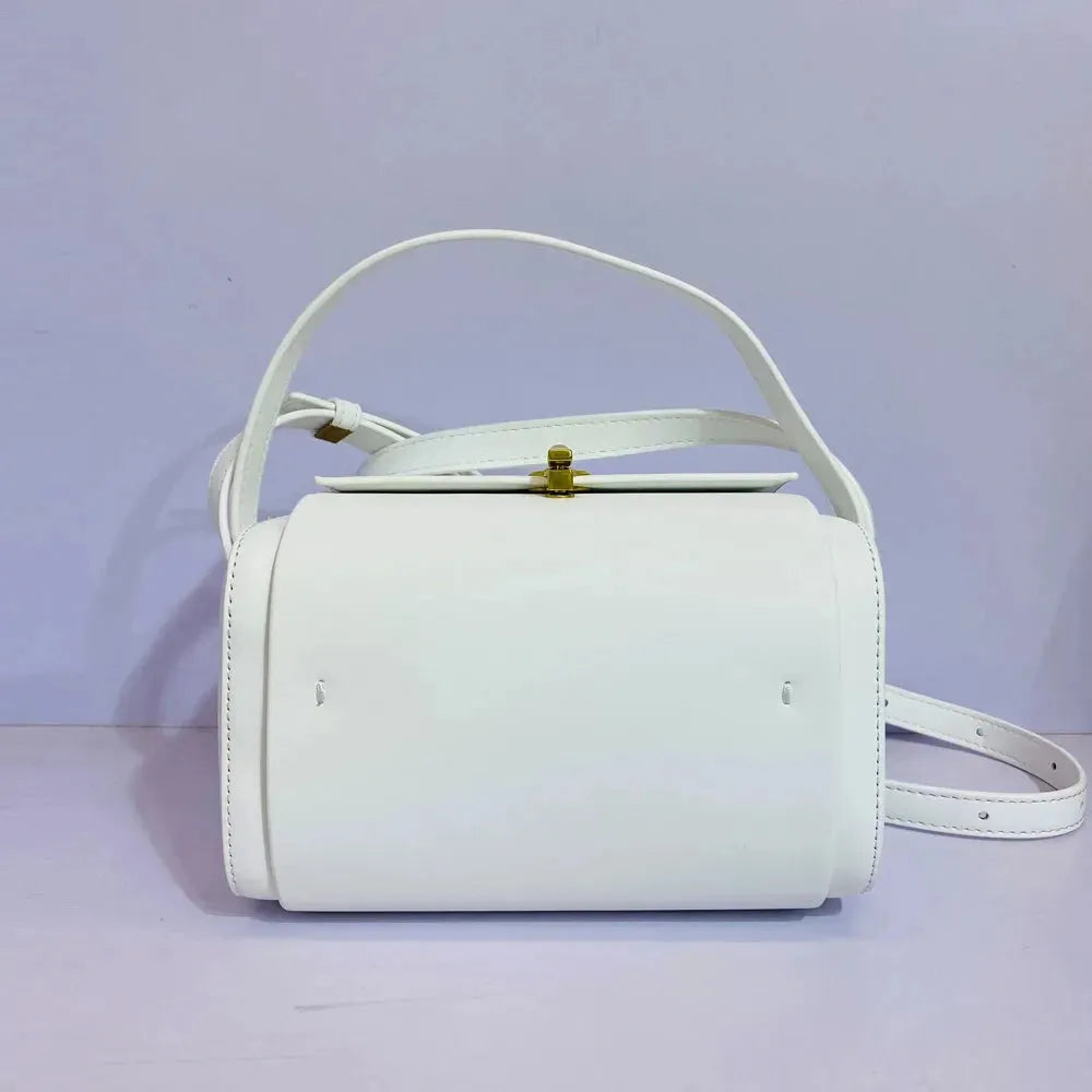 Stylish Small Box Boston Bag Handbag for Women - Trendy Crossbody Shoulder Purse for Travel, Work & Everyday Use