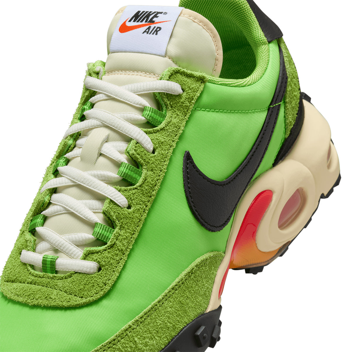 Nike Air Max Waffle SP 'Action Green' Running Shoes - Lightweight Cushioned Sneakers for Men & Women - Perfect for Jogging, Gym Workouts & Casual Streetwear Fashion