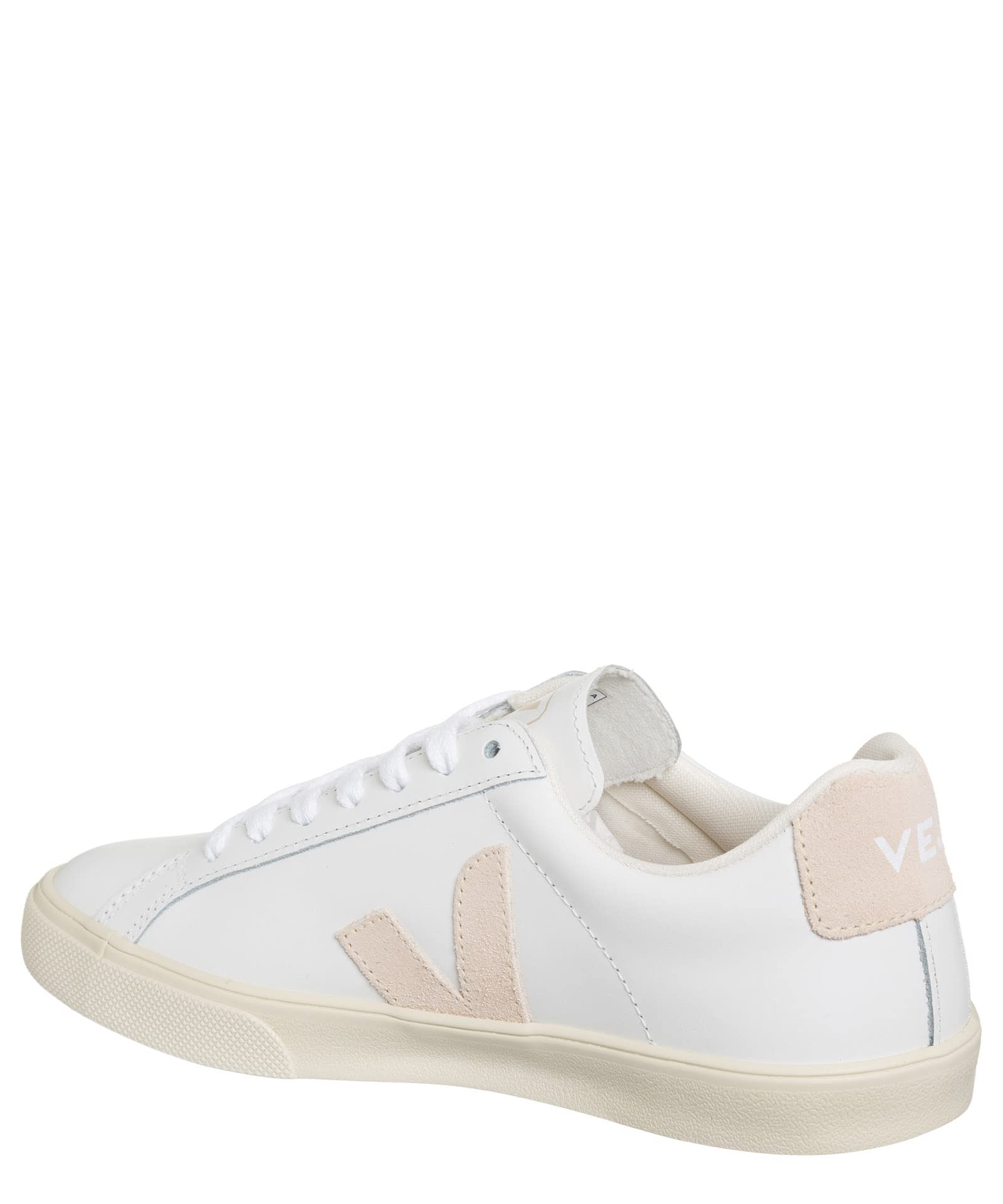 Veja Women's Esplar Sneakers - Extra White Vegan Leather Casual Shoes for Women | Eco-Friendly Sustainable Fashion for Everyday Wear & Workout