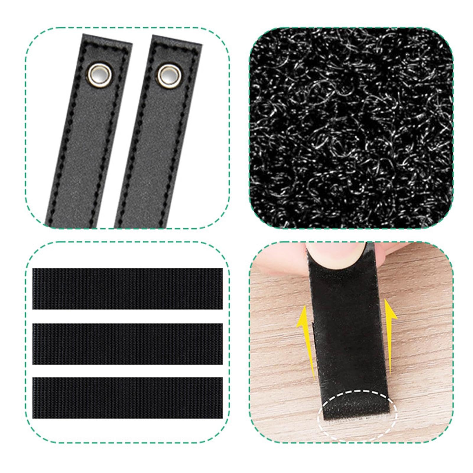 Anti-Tip Furniture Straps & Wall Anchors - Heavy Duty Child Safety Straps for Dressers, Wardrobes & Tables - Secure Furniture to Wall for Baby Proofing & Earthquake Safety