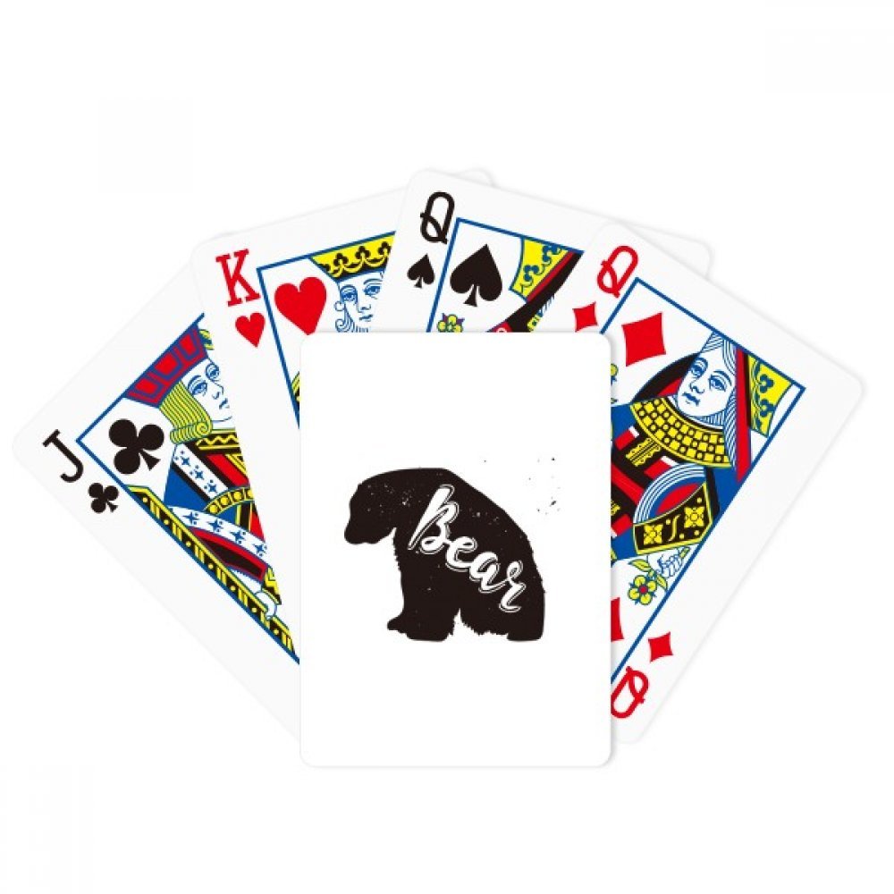 DIYthinker Polar Bear & White Animal Themed Poker Playing Cards - Fun Tabletop Board Game Gift for Parties, Game Nights & Collectors