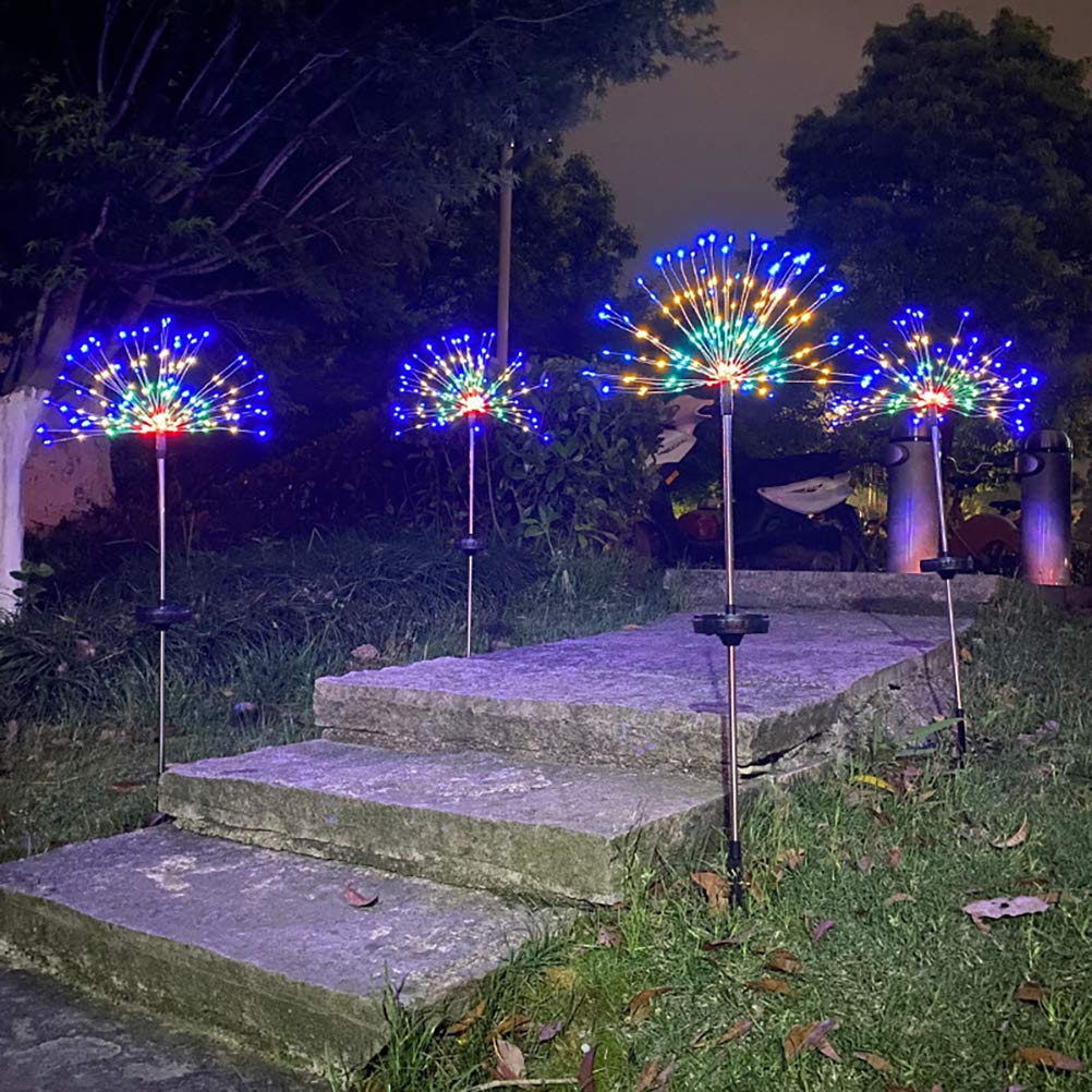 OSALADI Solar Pathway Lights - Waterproof Outdoor Landscape Lighting for Garden, Yard, Walkway, Driveway | Solar Powered LED Lights for Energy Efficient Night Illumination