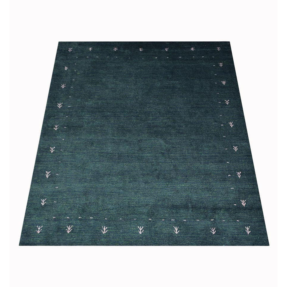 Handmade Hand Knotted Wool Rug - Soft & Durable Non-Slip Area Rug for Living Room, Bedroom, Dining Room - Perfect for Home Decor & High Traffic Areas