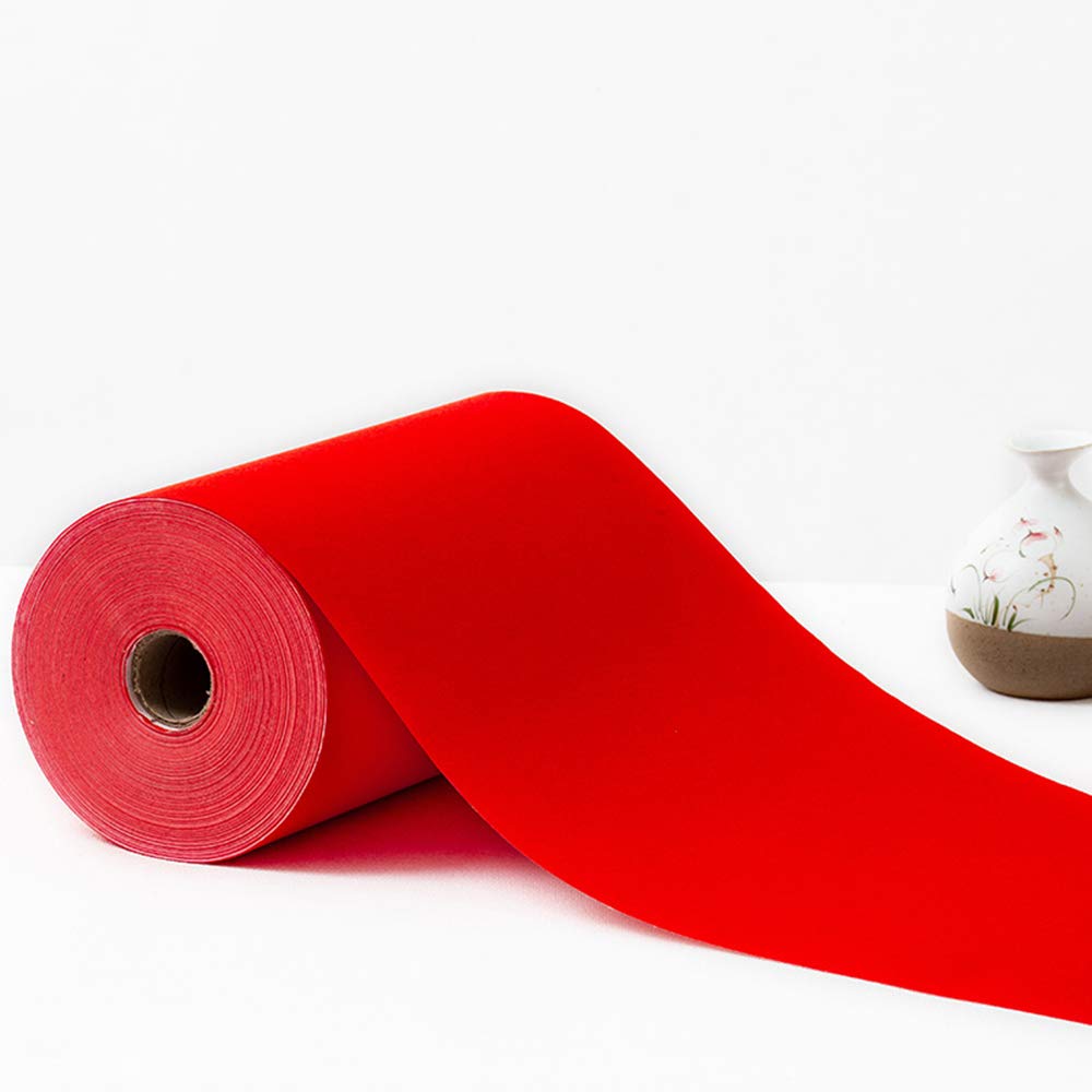Premium Red Rice Paper for Chinese Calligraphy - Traditional Wedding & New Year DIY Couplets - High-Quality Art Paper for Calligraphy, Scrapbooking & Home Decor