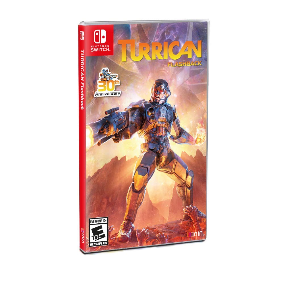 Turrican Flashback - Classic Retro Game for Nintendo Switch | Action-Adventure Platformer | Perfect for Nostalgic Gamers & Collectors