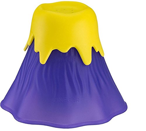 AdvancedShop Microwave Oven Cleaner - Creative Volcano Modeling Cleaning Tool for Stains & Grease (Purple) | Perfect for Kitchen Deep Cleaning & Microwave Maintenance