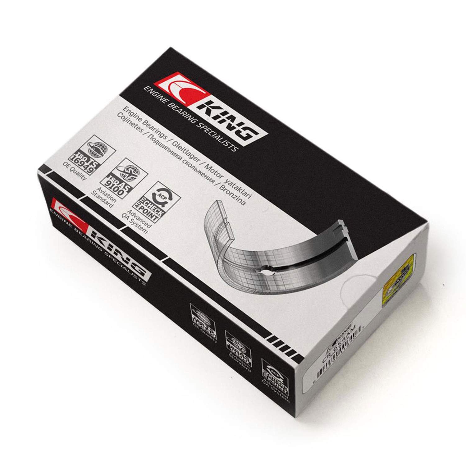 King Bearing CR871SI10 - High Performance Ball Bearing for Industrial Machinery & Automotive Applications - Perfect for Conveyors, Pumps, and Electric Motors